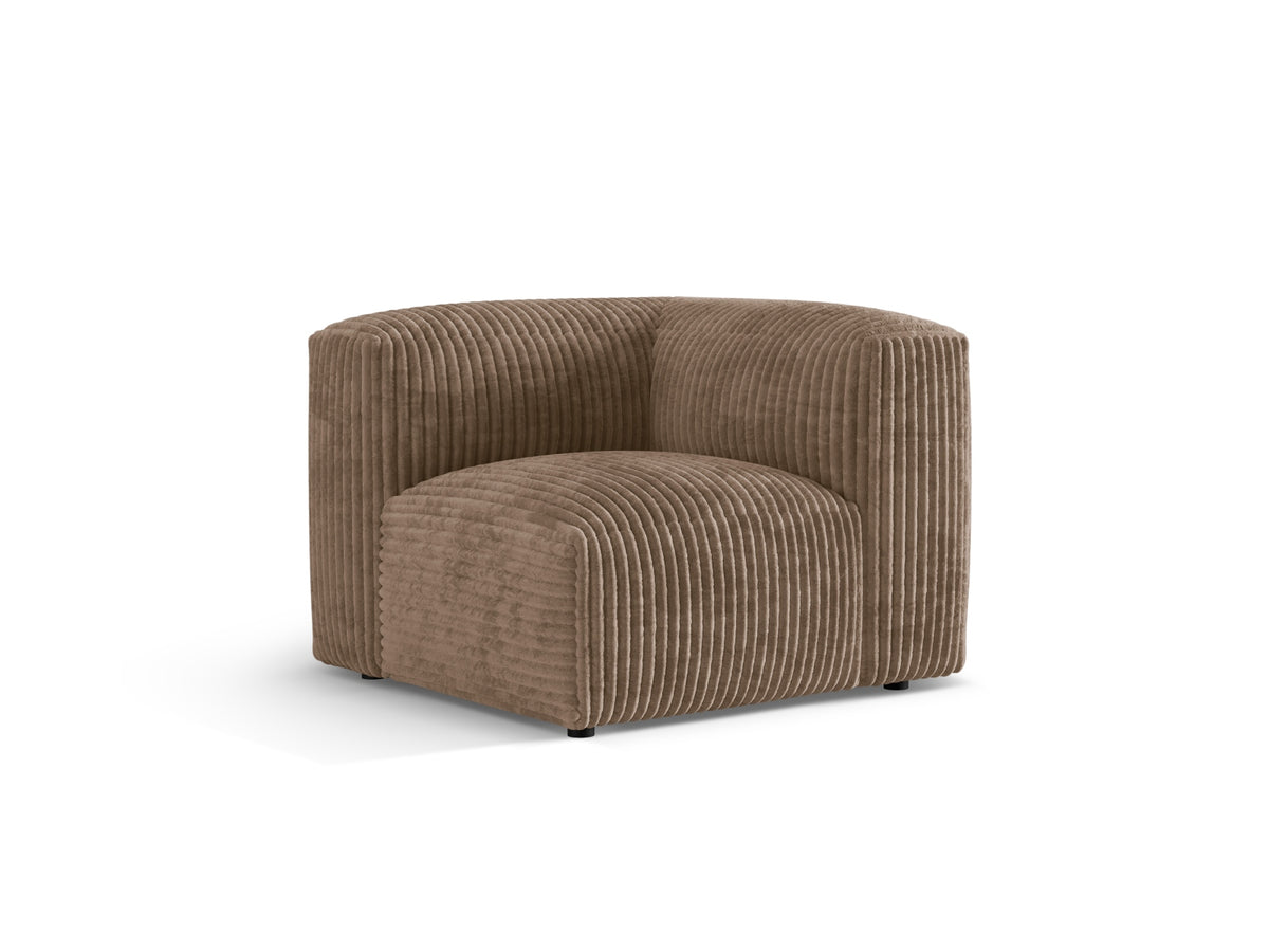 Martina Modul Armless 1 Sitzer in Acorn-Tilia präsentiert im Onlineshop von KAQTU Design AG. Modulares Sofa ist von Micadoni