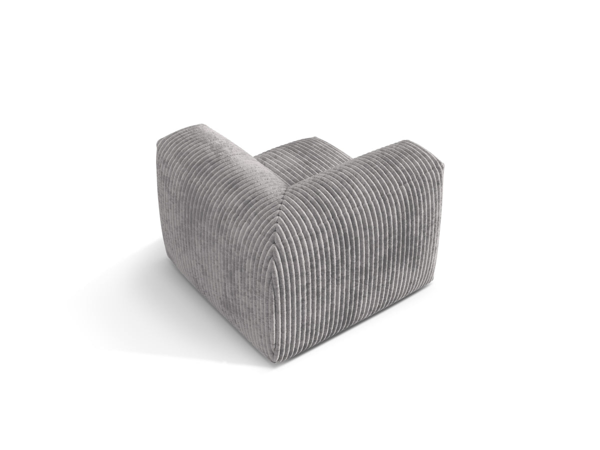 Martina Modul Armless 1 Sitzer in Light Grey-Tilia präsentiert im Onlineshop von KAQTU Design AG. Modulares Sofa ist von Micadoni