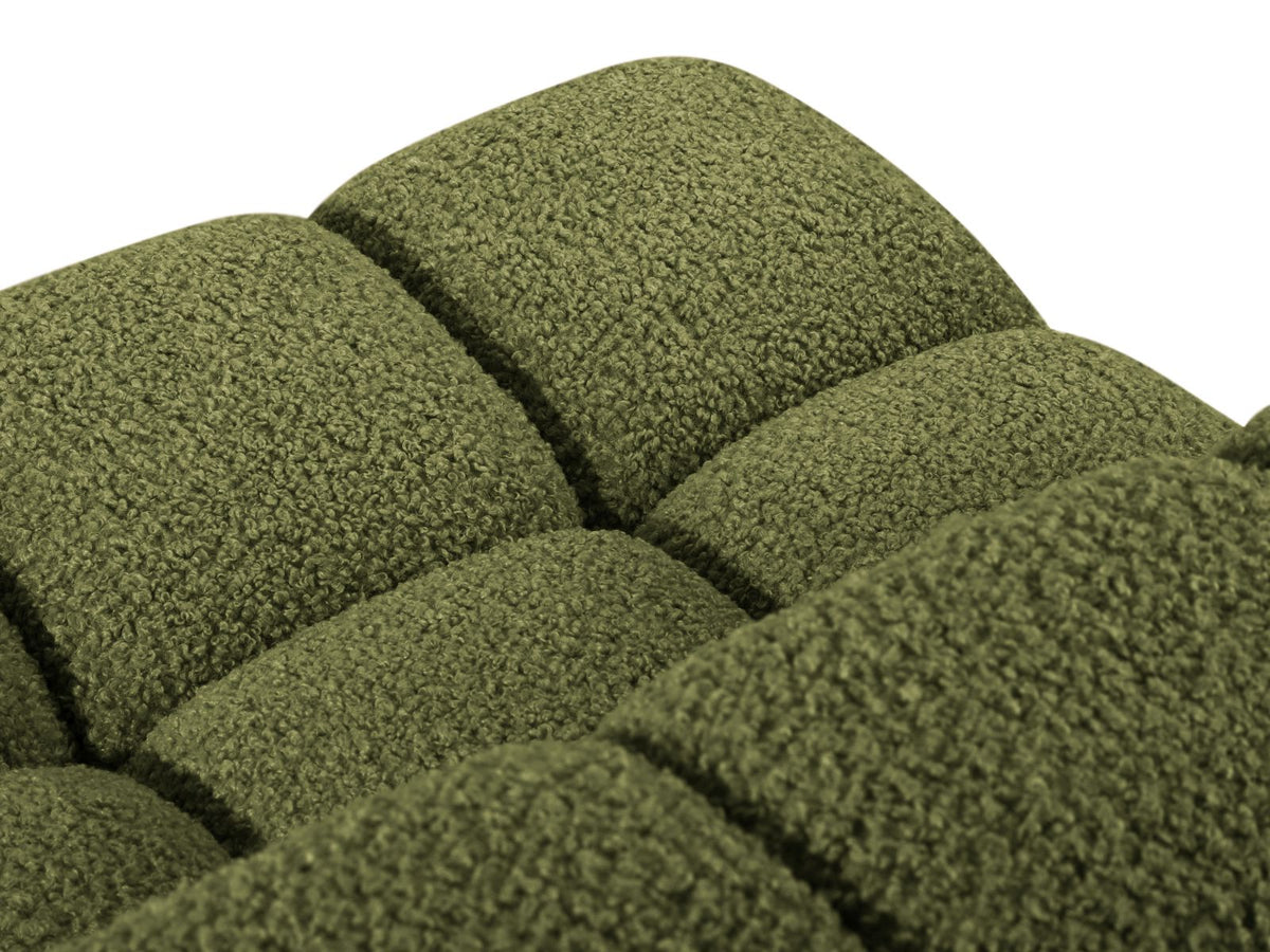 1-Sitzer Eckmodul Bellis in Green-Rolf präsentiert im Onlineshop von KAQTU Design AG. Modulares Sofa ist von Micadoni