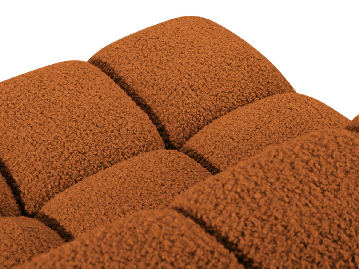 1-Sitzer Eckmodul Bellis in Brick-Rolf präsentiert im Onlineshop von KAQTU Design AG. Modulares Sofa ist von Micadoni