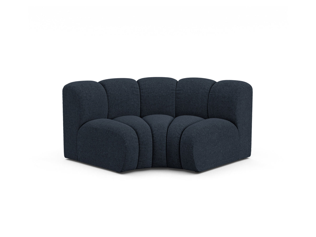 Lupine Modul Corner 1 Sitzer in Navy Blue-Eden präsentiert im Onlineshop von KAQTU Design AG. Modulares Sofa ist von Micadoni