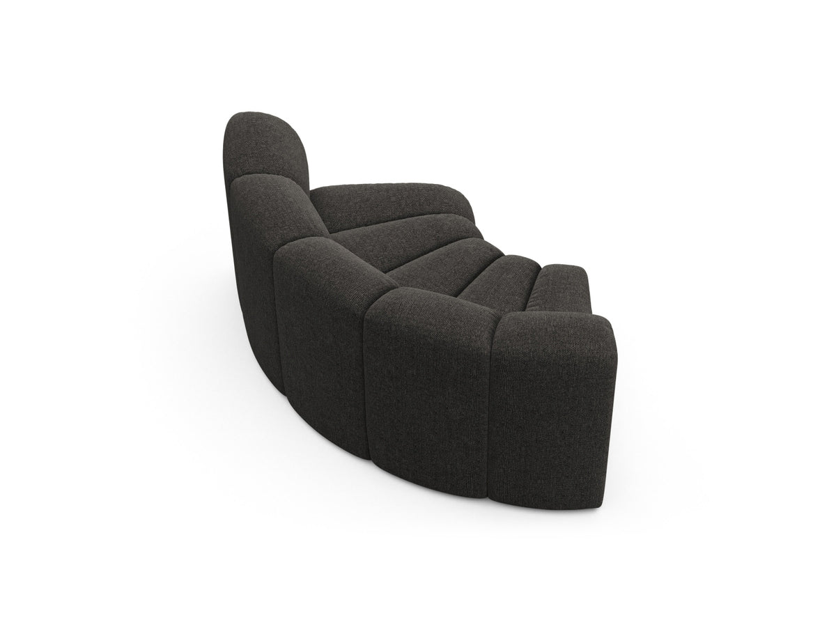 Lupine Modul Corner 1 Sitzer in Dark Grey-Eden präsentiert im Onlineshop von KAQTU Design AG. Modulares Sofa ist von Micadoni