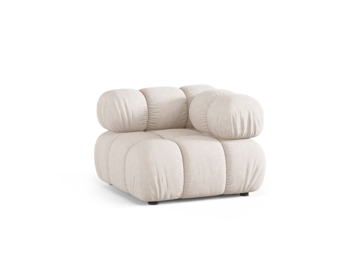 1-Sitzer Eckmodul Bellis in Beige-Liberty präsentiert im Onlineshop von KAQTU Design AG. Modulares Sofa ist von Micadoni
