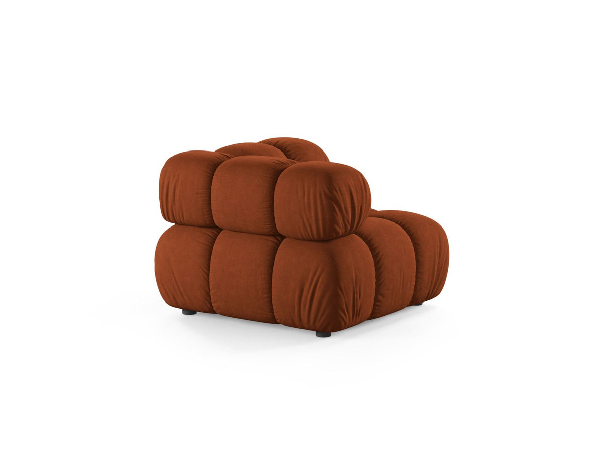 1-Sitzer Eckmodul Bellis in Brick-Liberty präsentiert im Onlineshop von KAQTU Design AG. Modulares Sofa ist von Micadoni