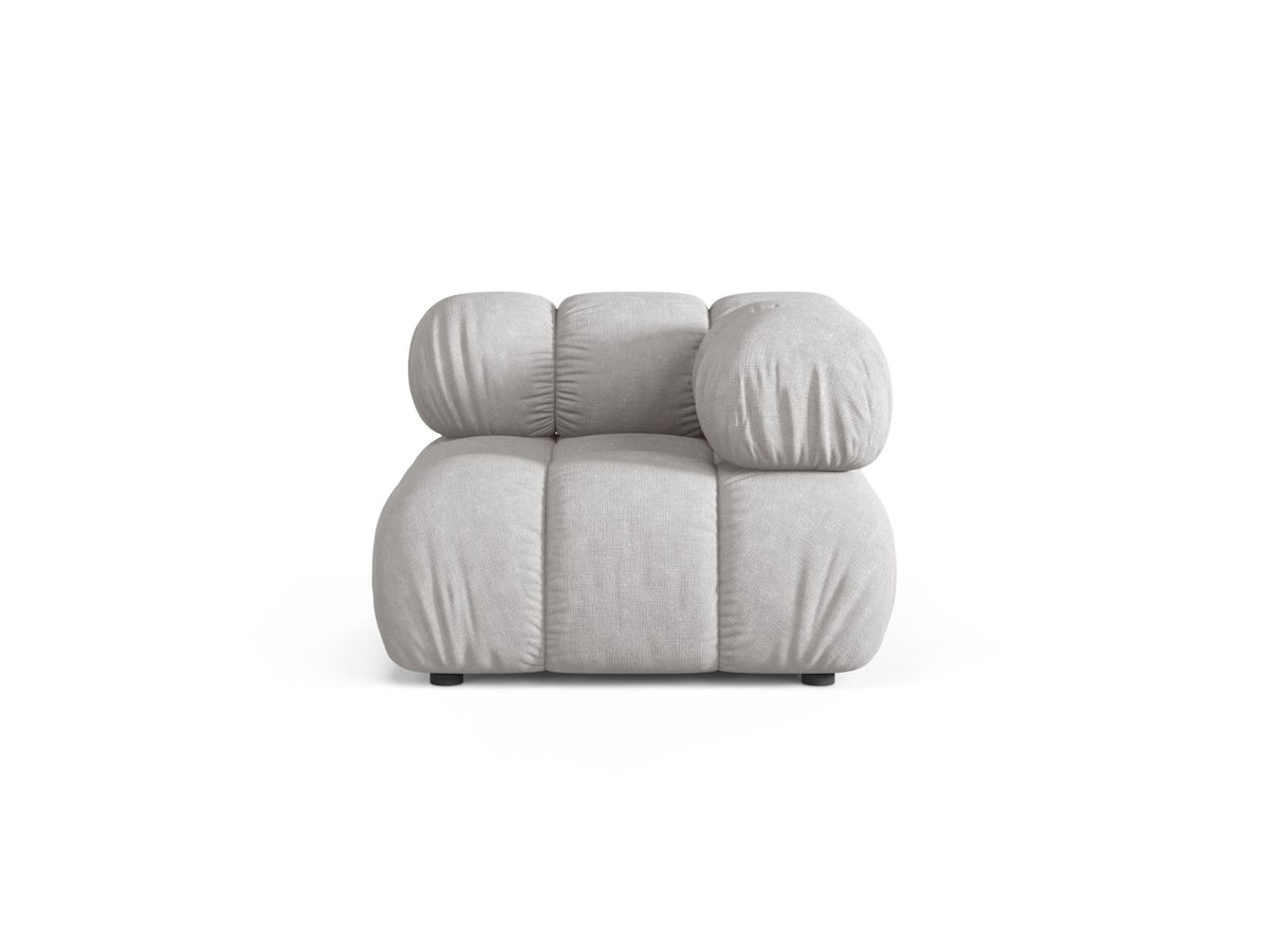 1-Sitzer Eckmodul Bellis in Light Grey-Liberty präsentiert im Onlineshop von KAQTU Design AG. Modulares Sofa ist von Micadoni