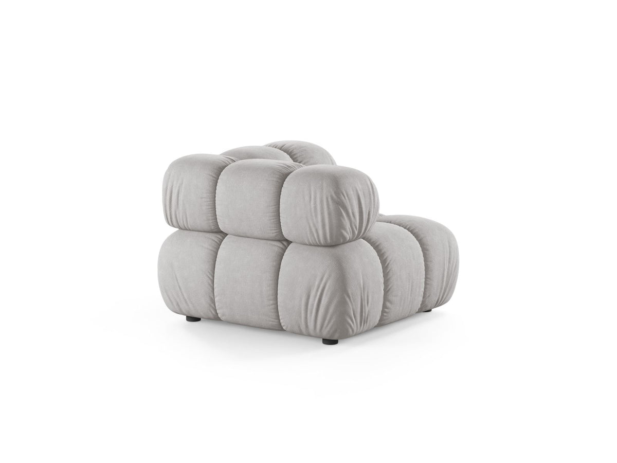 1-Sitzer Eckmodul Bellis in Light Grey-Liberty präsentiert im Onlineshop von KAQTU Design AG. Modulares Sofa ist von Micadoni