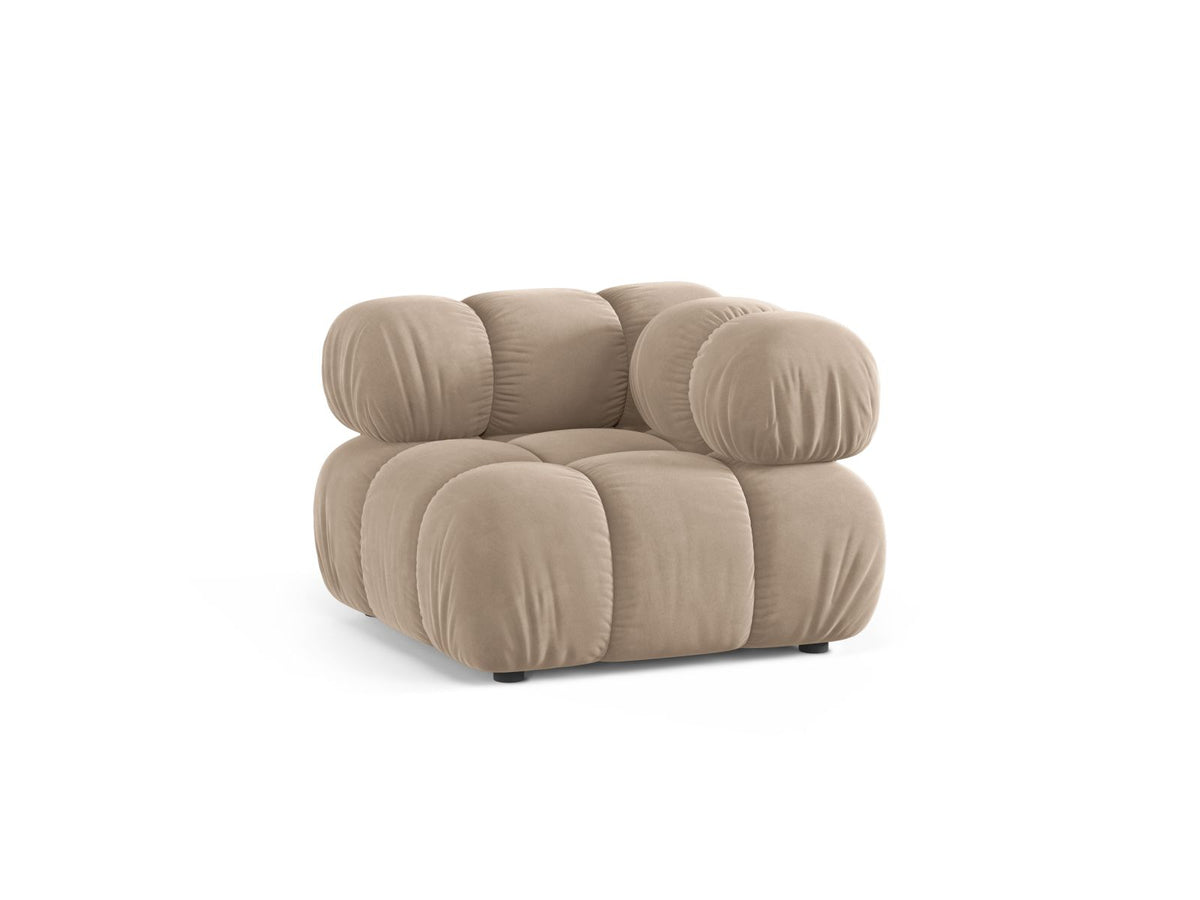 1-Sitzer Eckmodul Bellis in Beige-Venus präsentiert im Onlineshop von KAQTU Design AG. Modulares Sofa ist von Micadoni