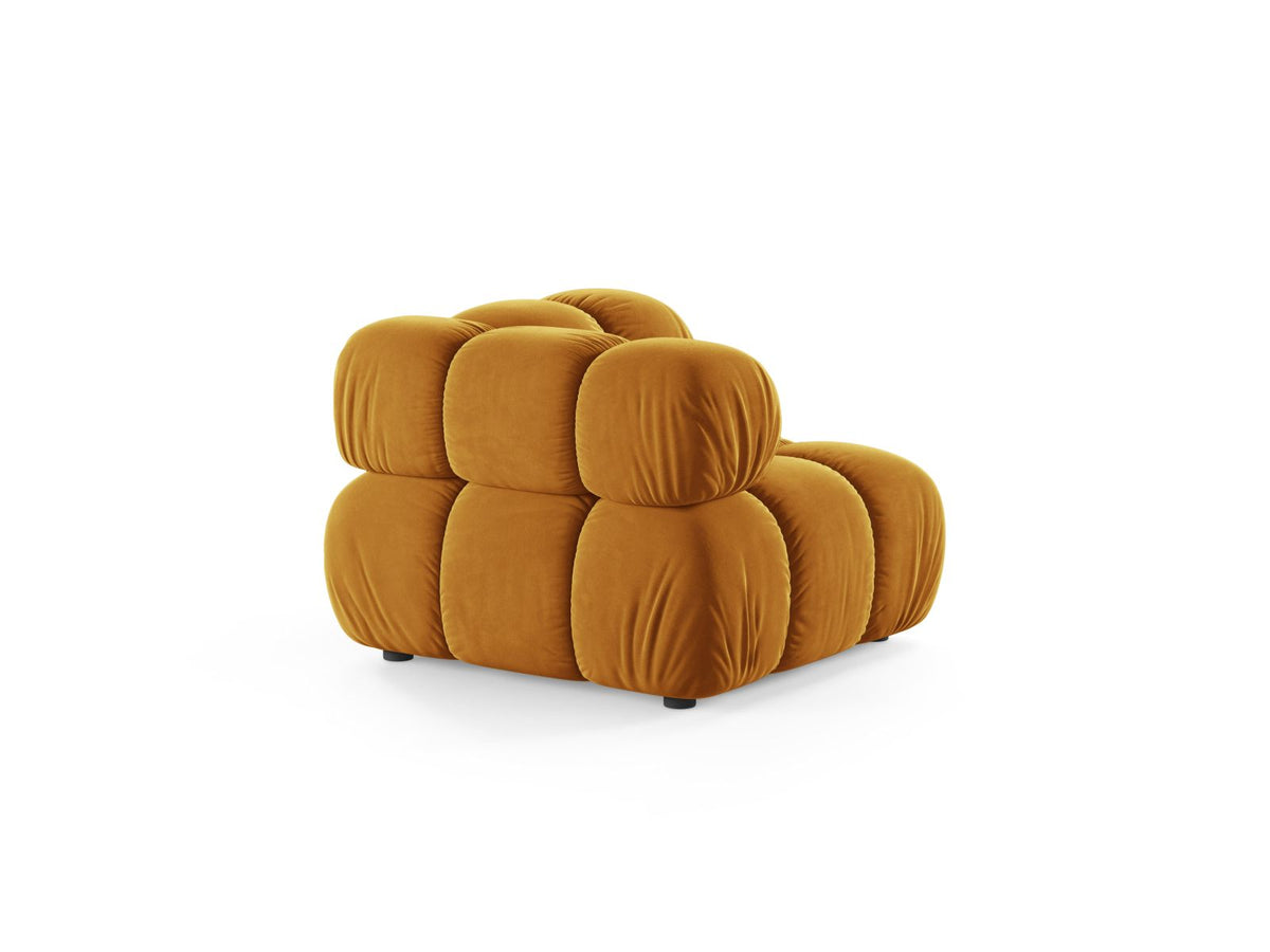 1-Sitzer Eckmodul Bellis in Yellow-Venus präsentiert im Onlineshop von KAQTU Design AG. Modulares Sofa ist von Micadoni