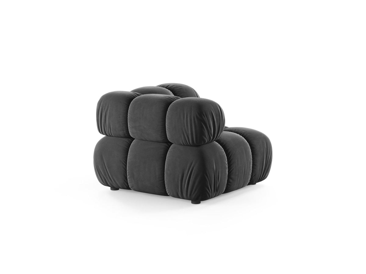 1-Sitzer Eckmodul Bellis in Grey-Venus präsentiert im Onlineshop von KAQTU Design AG. Modulares Sofa ist von Micadoni