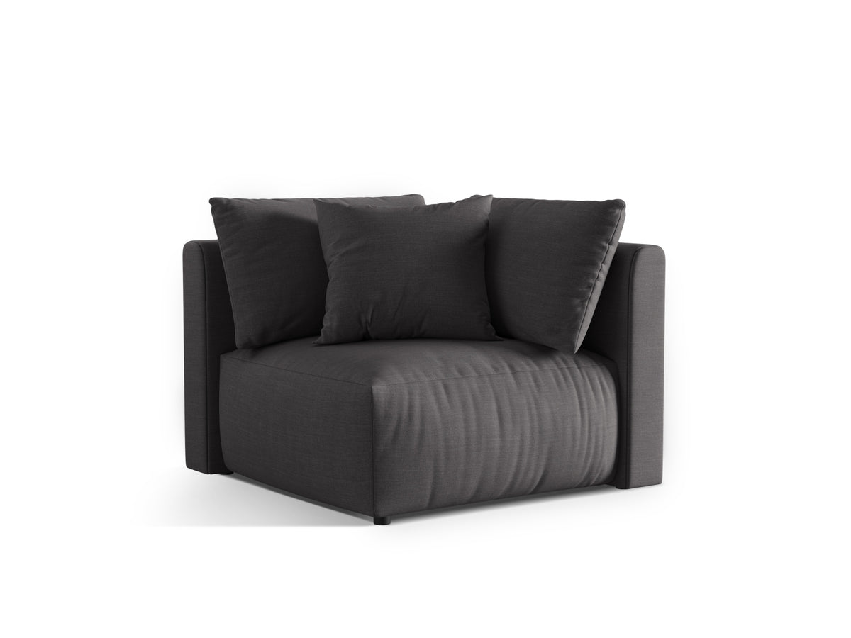 Chris Modul Corner 1 Sitzer in Sand-LINS präsentiert im Onlineshop von KAQTU Design AG. Modulares Sofa ist von Micadoni