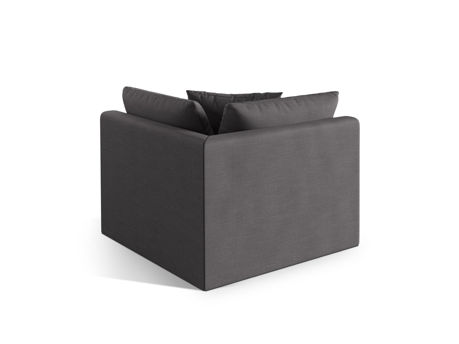 Stylischer Chris Modul Corner 1 Sitzer in sanften Sandtönen, perfekt für moderne und gemütliche Wohnkonzepte von Micadoni.
