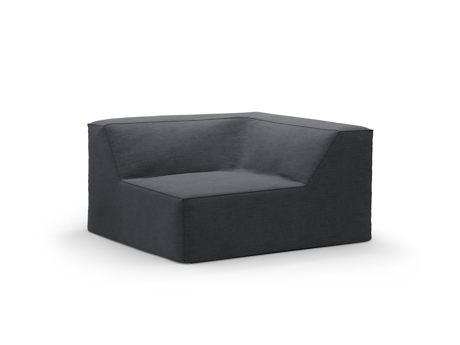 Stylisches Jodie Corner Modul 1 Sitzer Sofa von Micadoni, perfekt für kreative Raumgestaltungen, vereint modernes Design mit hervorragendem Sitzkomfort.