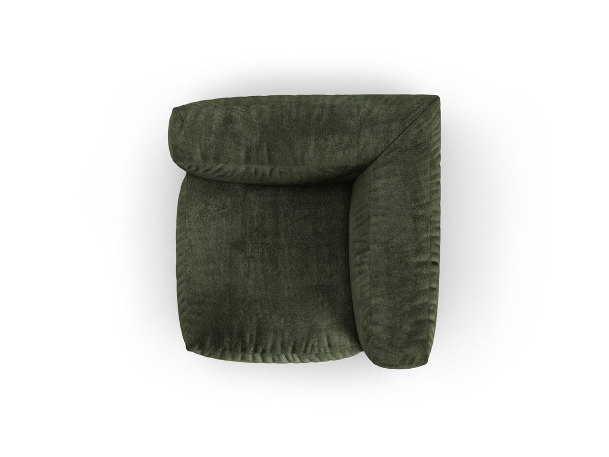 1-Sitzer Eckmodul XL Martina in Green-Vogue präsentiert im Onlineshop von KAQTU Design AG. Modulares Sofa ist von Micadoni