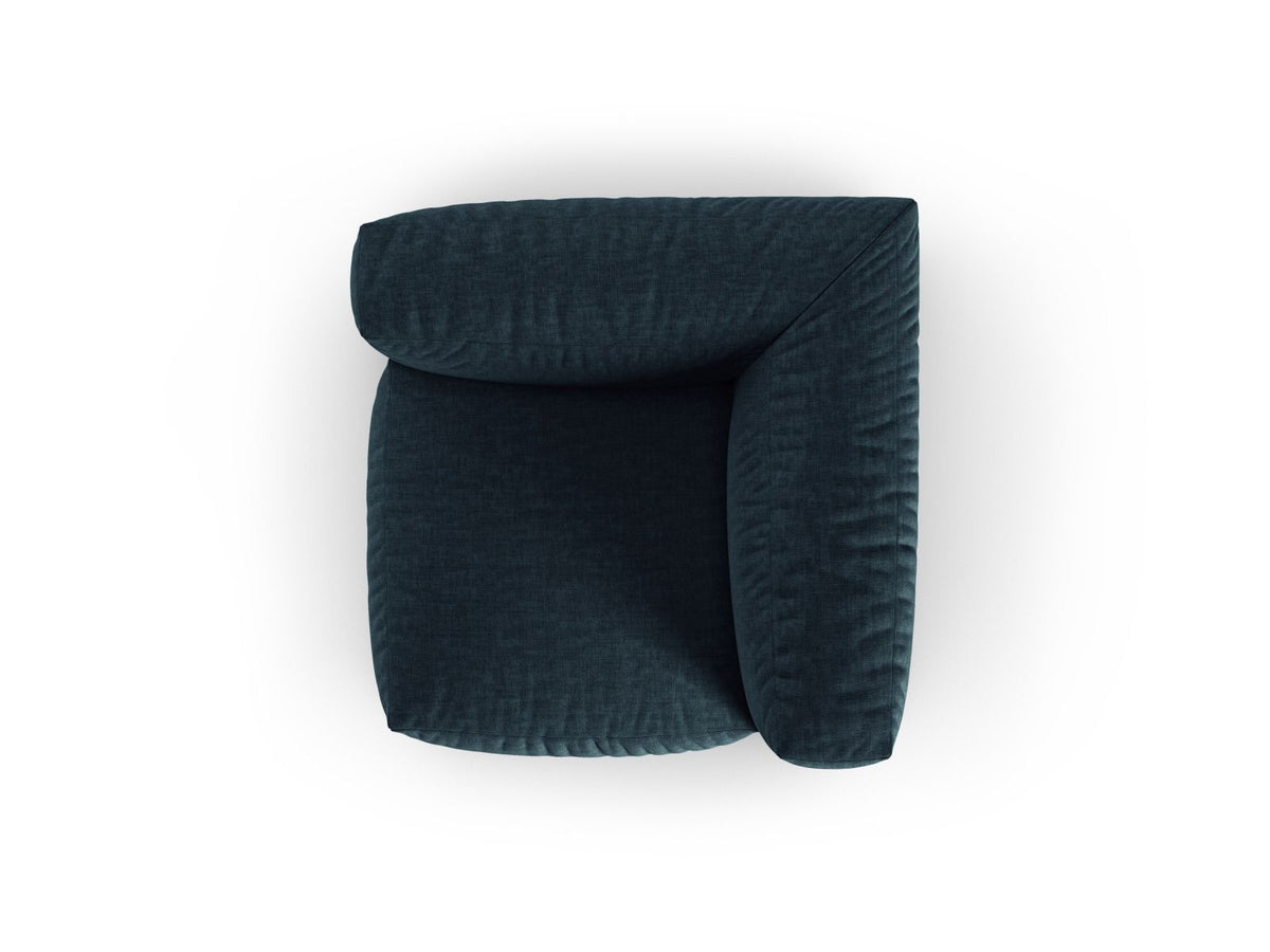 1-Sitzer Eckmodul XL Martina in Blue Jeans-Boston präsentiert im Onlineshop von KAQTU Design AG. Modulares Sofa ist von Micadoni