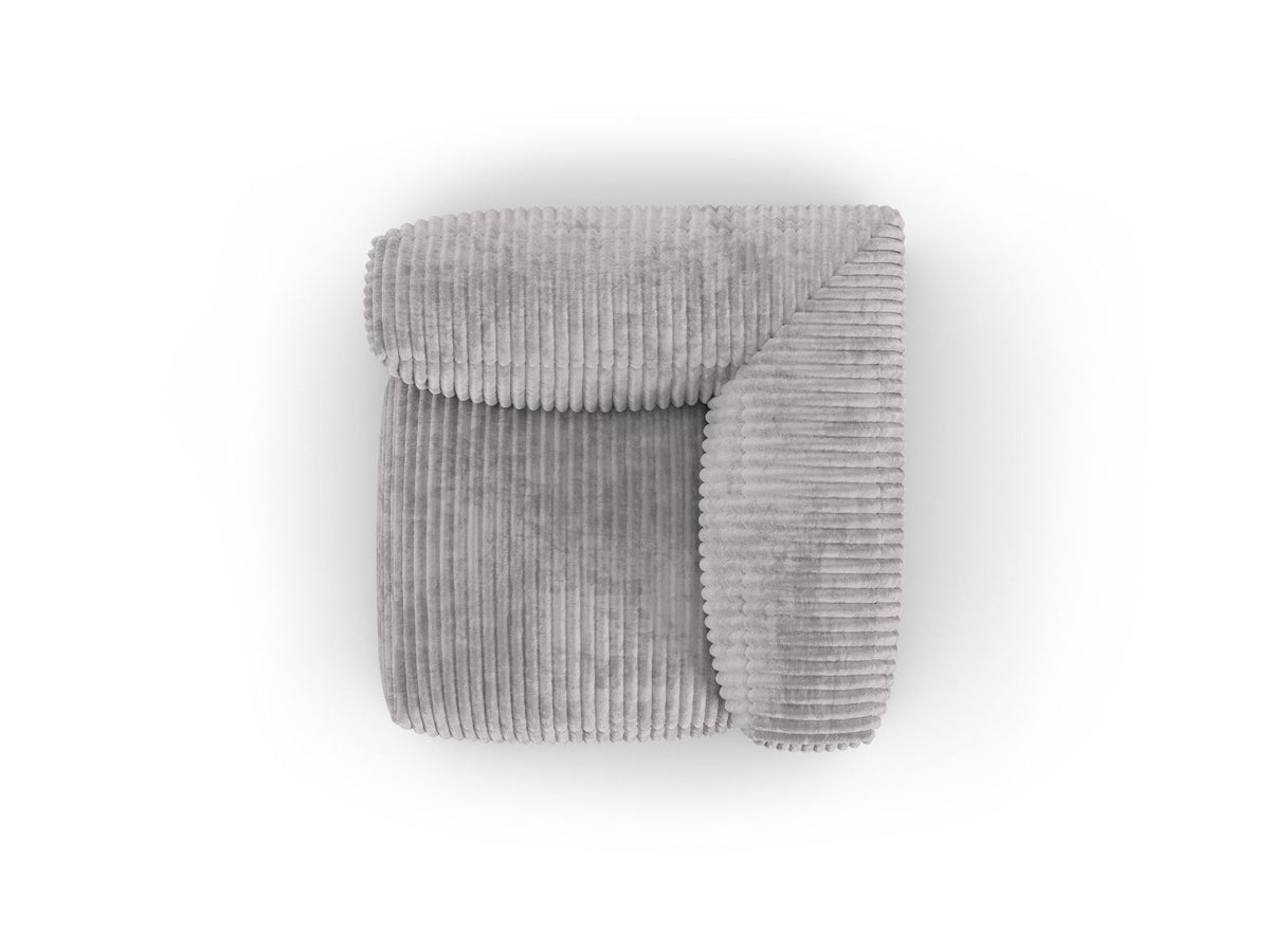 1-Sitzer Eckmodul XL Martina in Light Grey-Tilia präsentiert im Onlineshop von KAQTU Design AG. Modulares Sofa ist von Micadoni