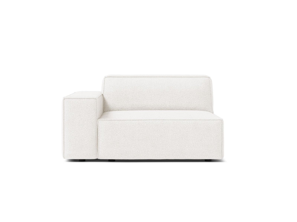 1-Sitzer Modul links Jodie in White-Baloo präsentiert im Onlineshop von KAQTU Design AG. Modulares Sofa ist von Micadoni
