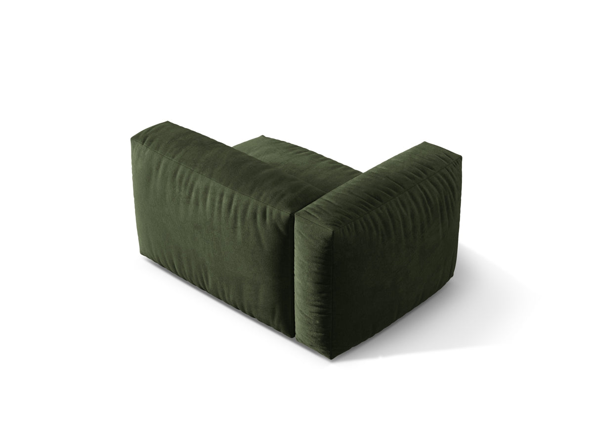 Martina Modul links 1 Sitzer in Green-Vogue präsentiert im Onlineshop von KAQTU Design AG. Modulares Sofa ist von Micadoni