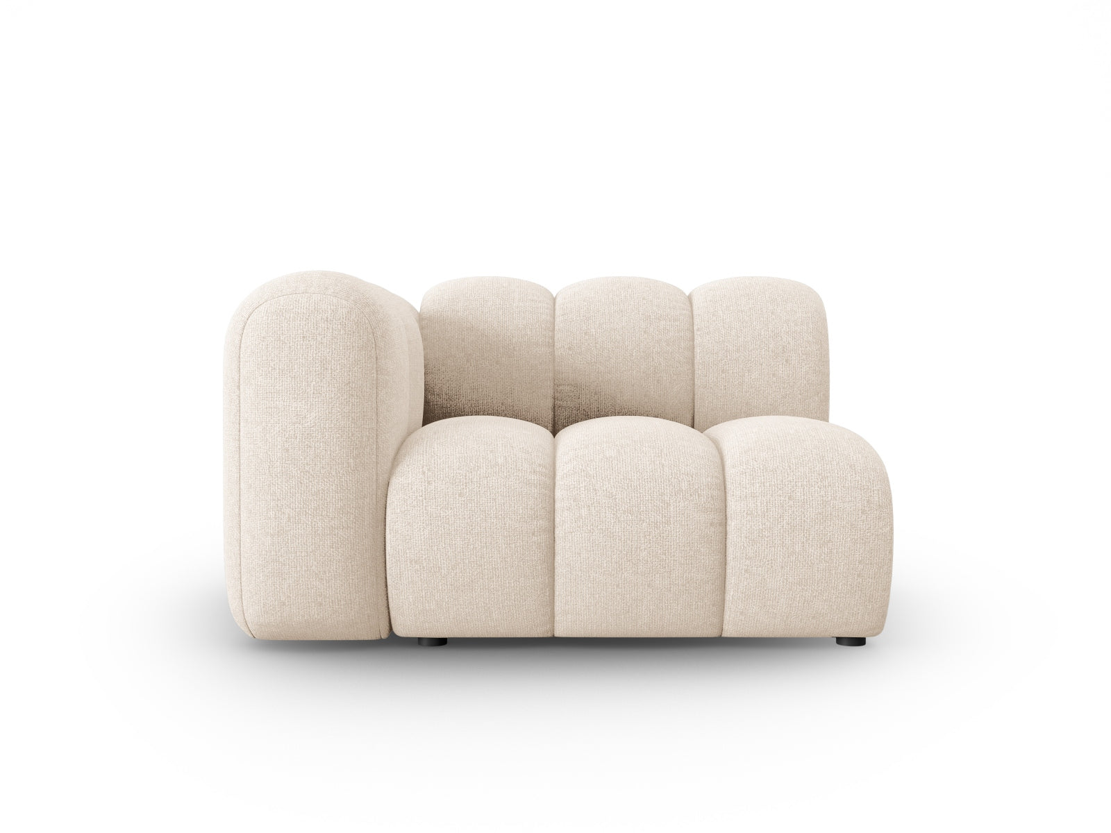 Lupine Modul links 1 Sitzer in Light Beige präsentiert im Onlineshop von KAQTU Design AG. Modulares Sofa ist von Micadoni