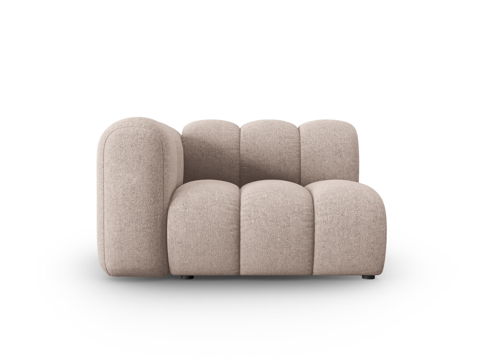 Lupine Modul links 1 Sitzer in Beige präsentiert im Onlineshop von KAQTU Design AG. Modulares Sofa ist von Micadoni