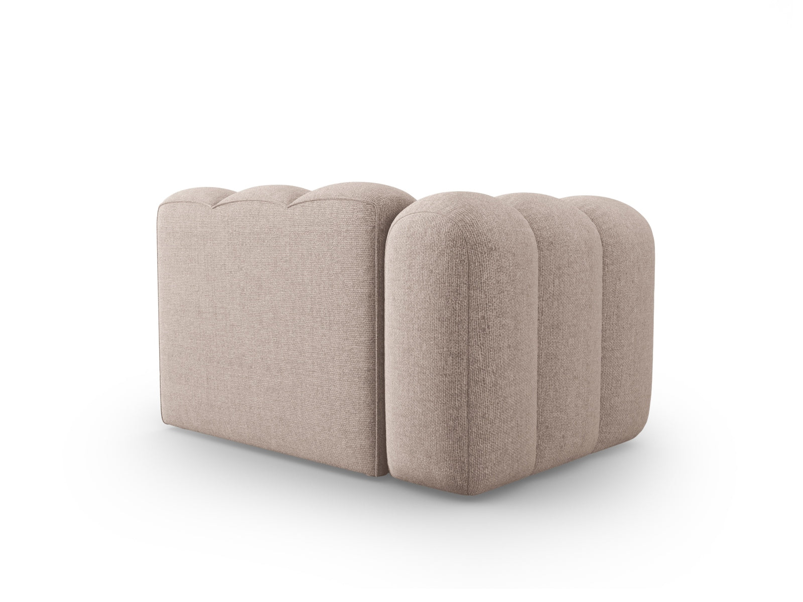 Lupine Modul links 1 Sitzer in Beige präsentiert im Onlineshop von KAQTU Design AG. Modulares Sofa ist von Micadoni