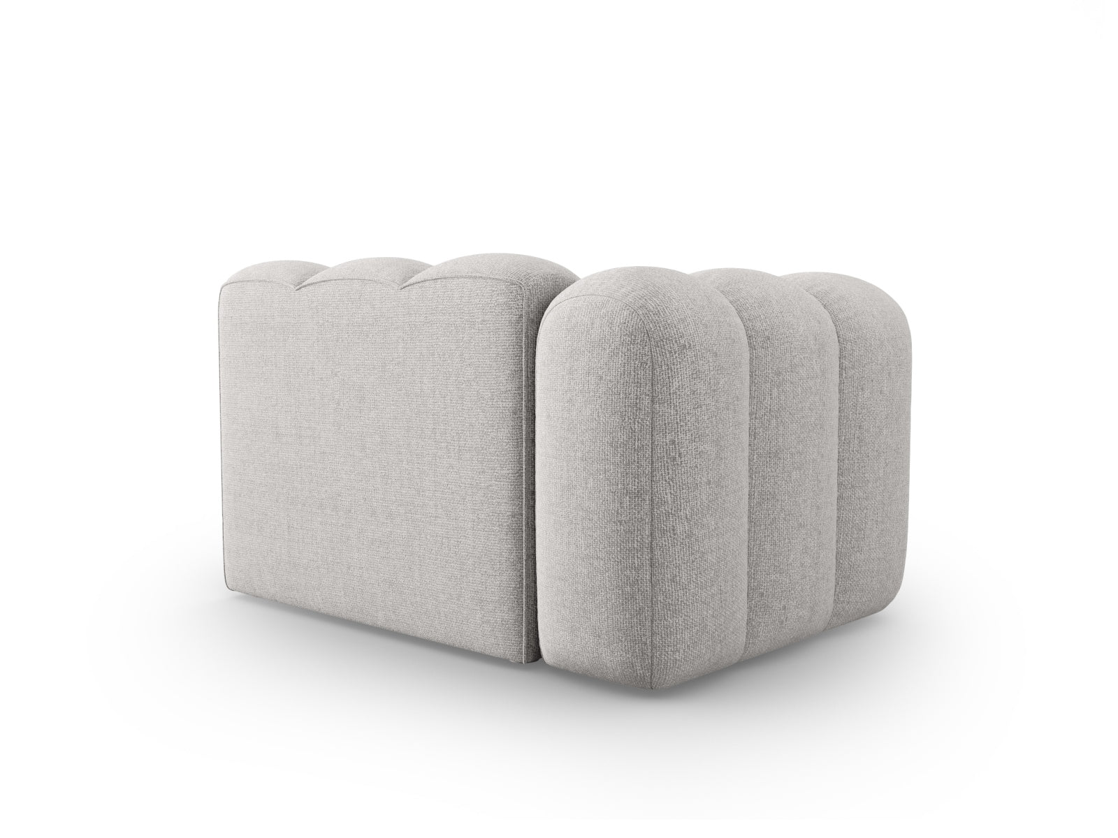 Lupine Modul links 1 Sitzer in Light Grey präsentiert im Onlineshop von KAQTU Design AG. Modulares Sofa ist von Micadoni