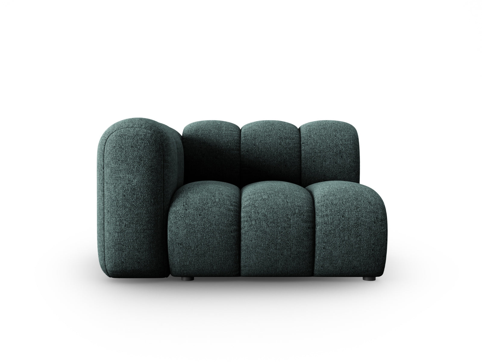 Lupine Modul links 1 Sitzer in Petrol präsentiert im Onlineshop von KAQTU Design AG. Modulares Sofa ist von Micadoni