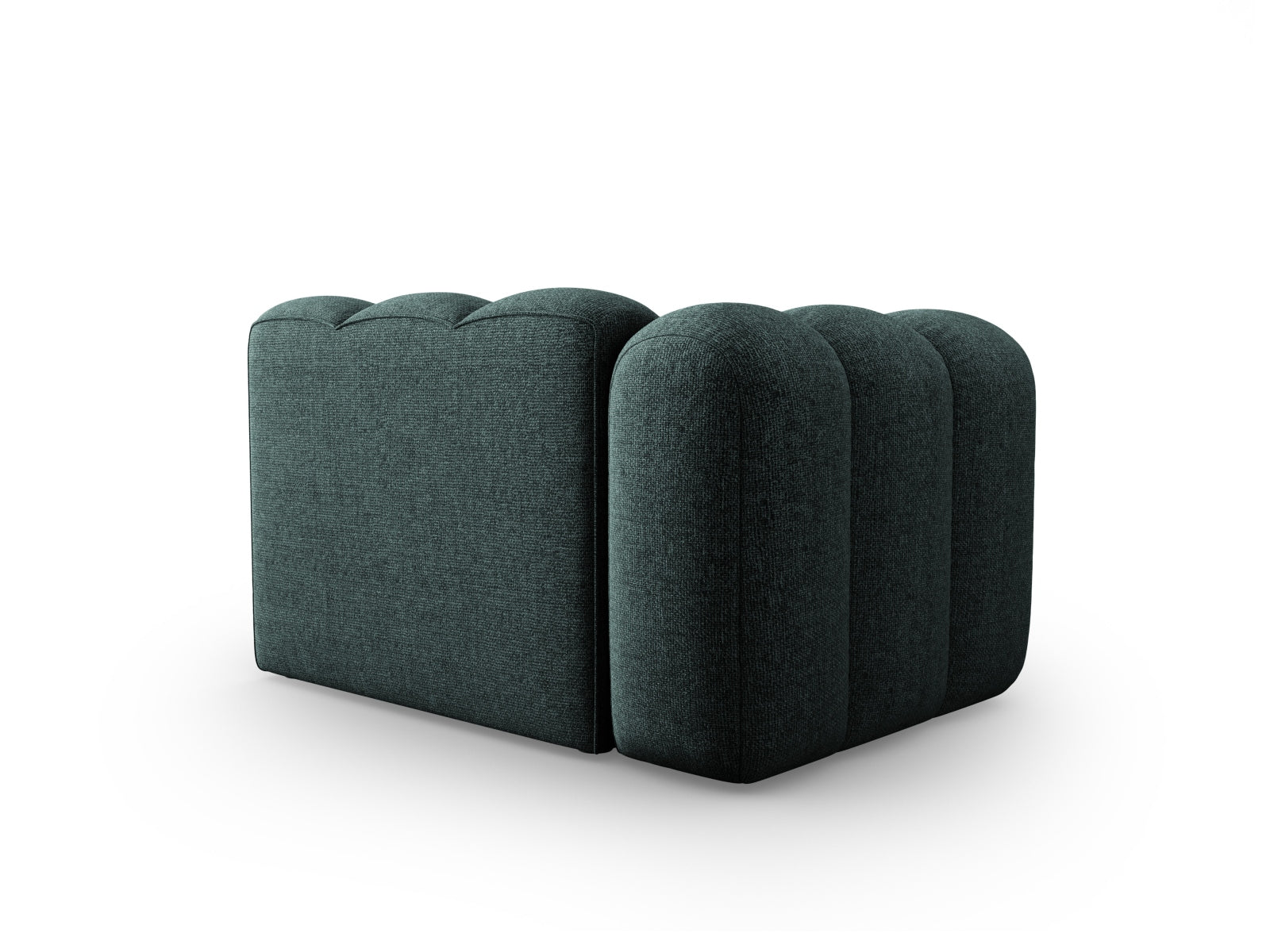 Lupine Modul links 1 Sitzer in Petrol präsentiert im Onlineshop von KAQTU Design AG. Modulares Sofa ist von Micadoni