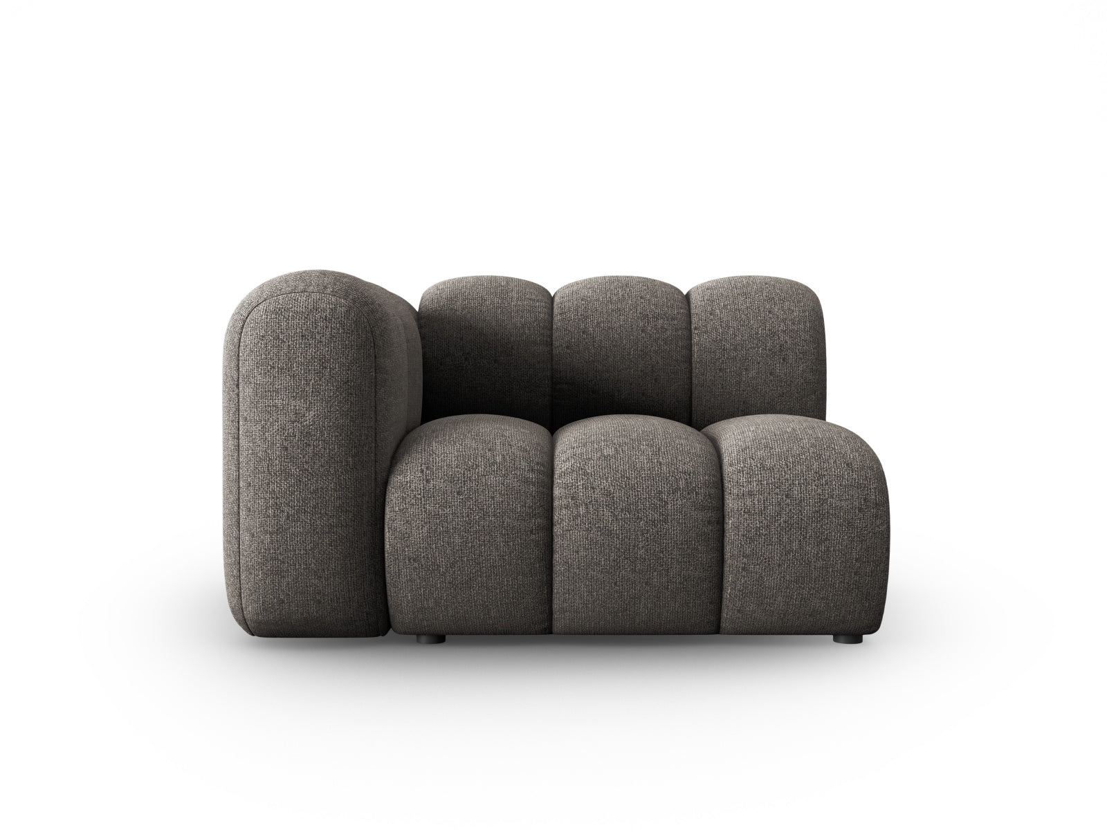 Lupine Modul links 1 Sitzer in Grey präsentiert im Onlineshop von KAQTU Design AG. Modulares Sofa ist von Micadoni