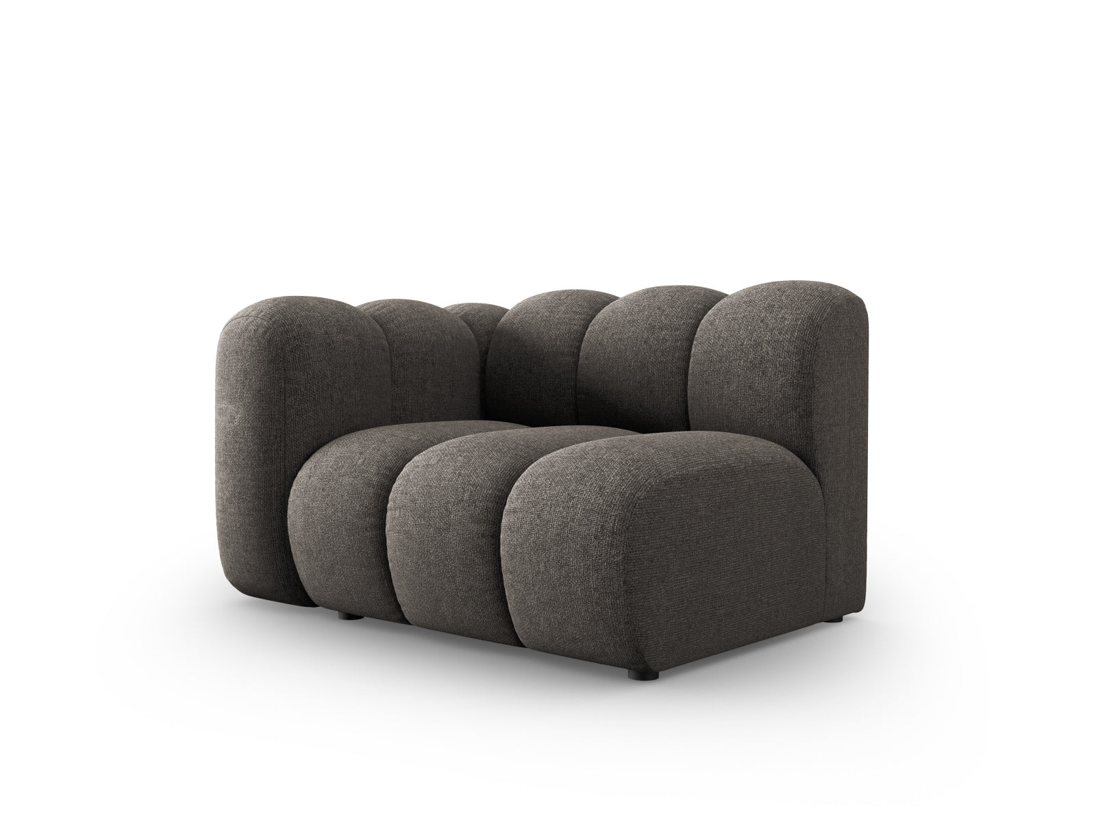 Lupine Modul links 1 Sitzer in Grey präsentiert im Onlineshop von KAQTU Design AG. Modulares Sofa ist von Micadoni