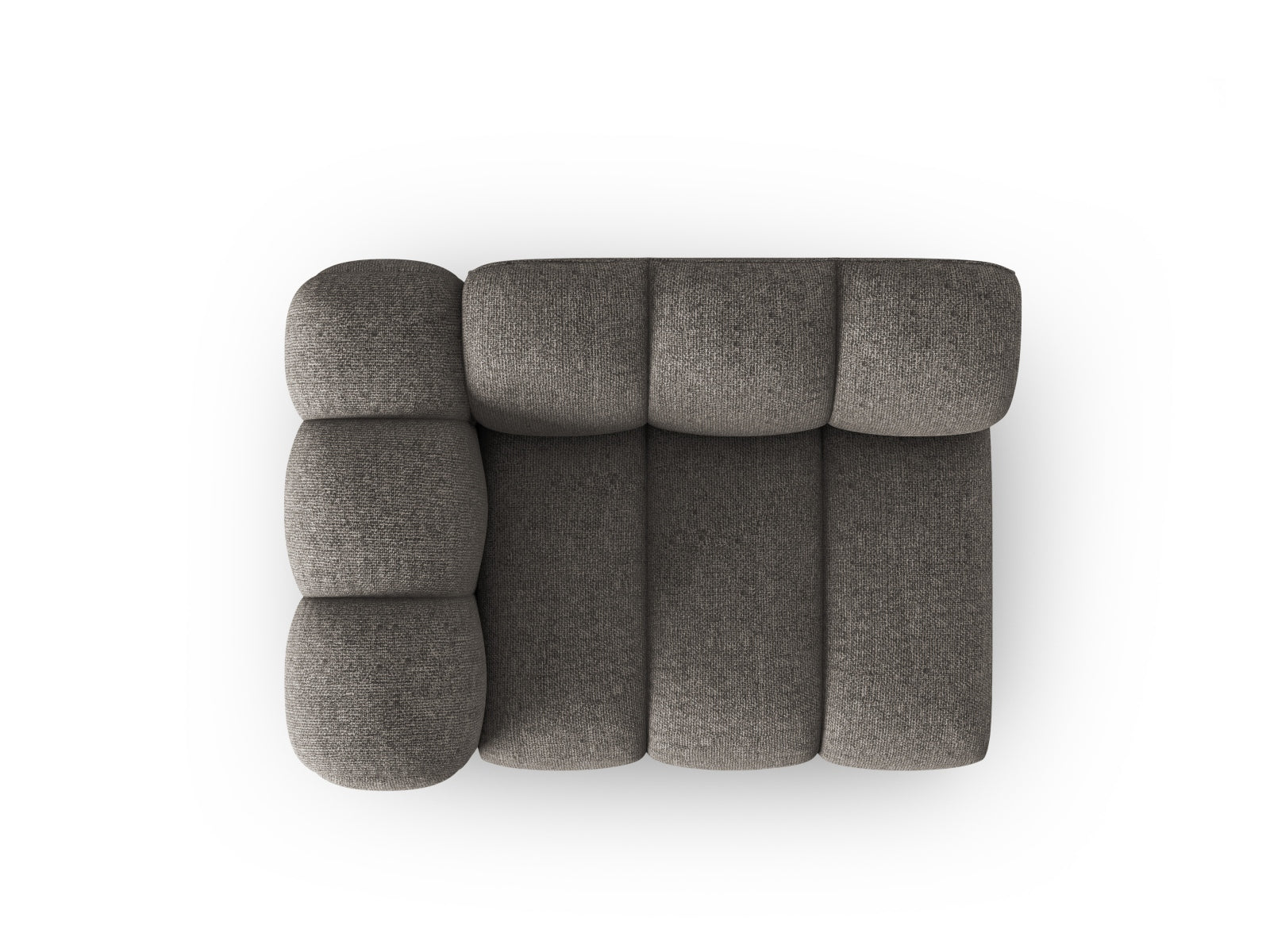Lupine Modul links 1 Sitzer in Grey präsentiert im Onlineshop von KAQTU Design AG. Modulares Sofa ist von Micadoni