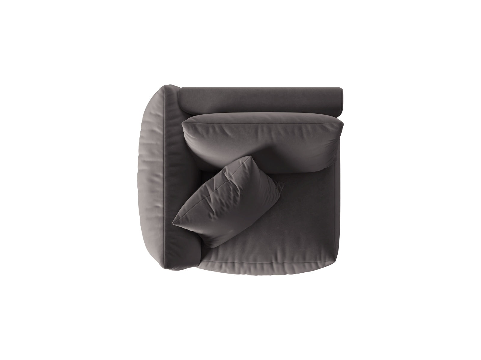 Erleben Sie den Chris Velour Modul links 1 Sitzer von Micadoni – stilvolles Design trifft auf höchsten Sitzkomfort. Ideal für Ihr modernes Zuhause!