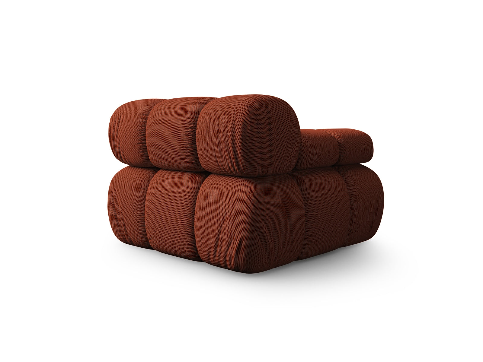 Elegantes Bellis Modul links 1 Sitzer in modernem Brick-Sonic, ideal für individuelle Sofa-Arrangements von Micadoni.