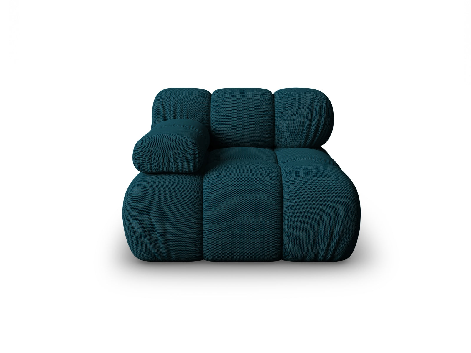 Bellis Modul links 1 Sitzer in Navy Blue präsentiert im Onlineshop von KAQTU Design AG. Modulares Sofa ist von Micadoni
