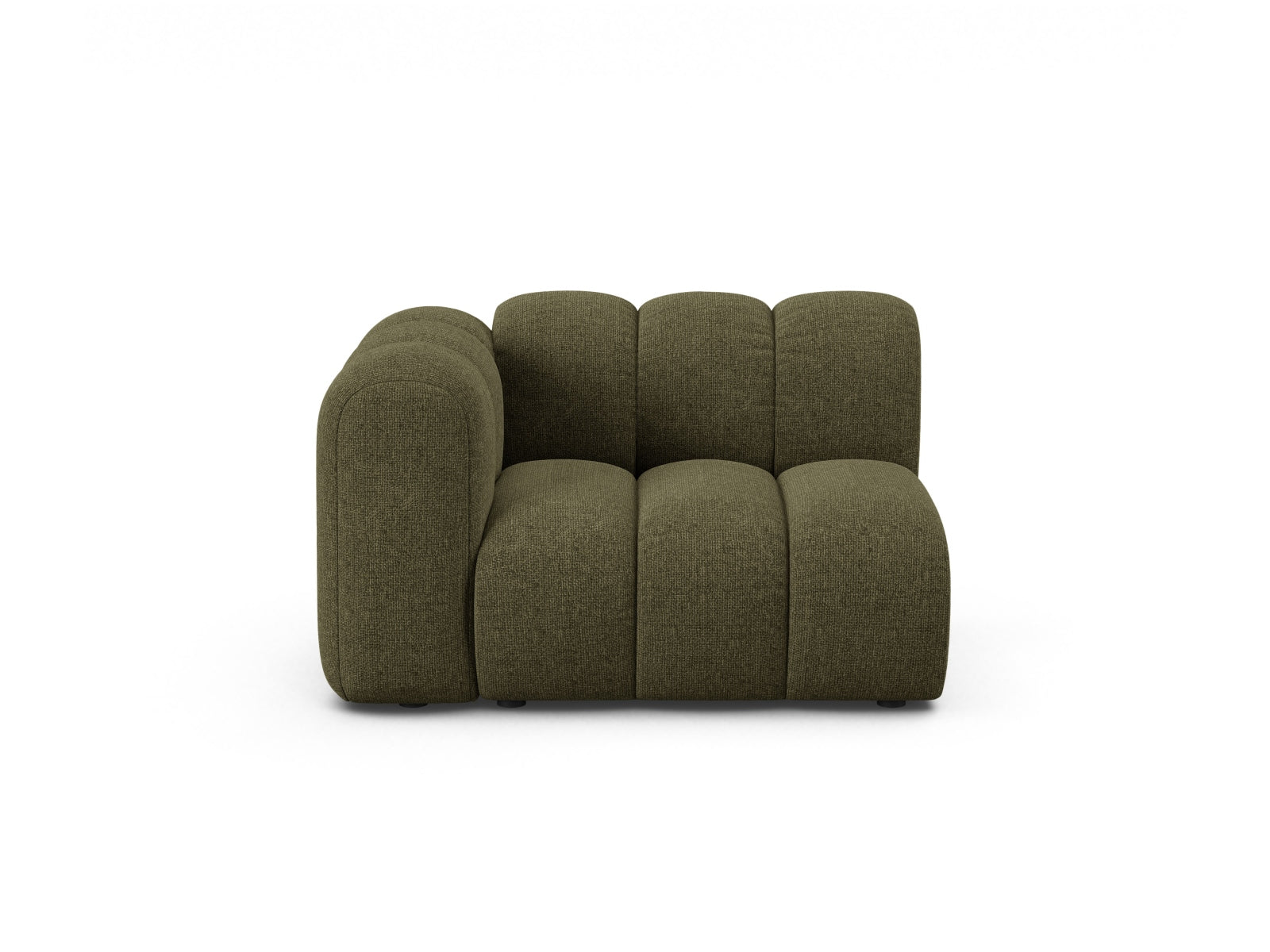 Lupine Modul links 1 Sitzer in Green-Eden präsentiert im Onlineshop von KAQTU Design AG. Modulares Sofa ist von Micadoni