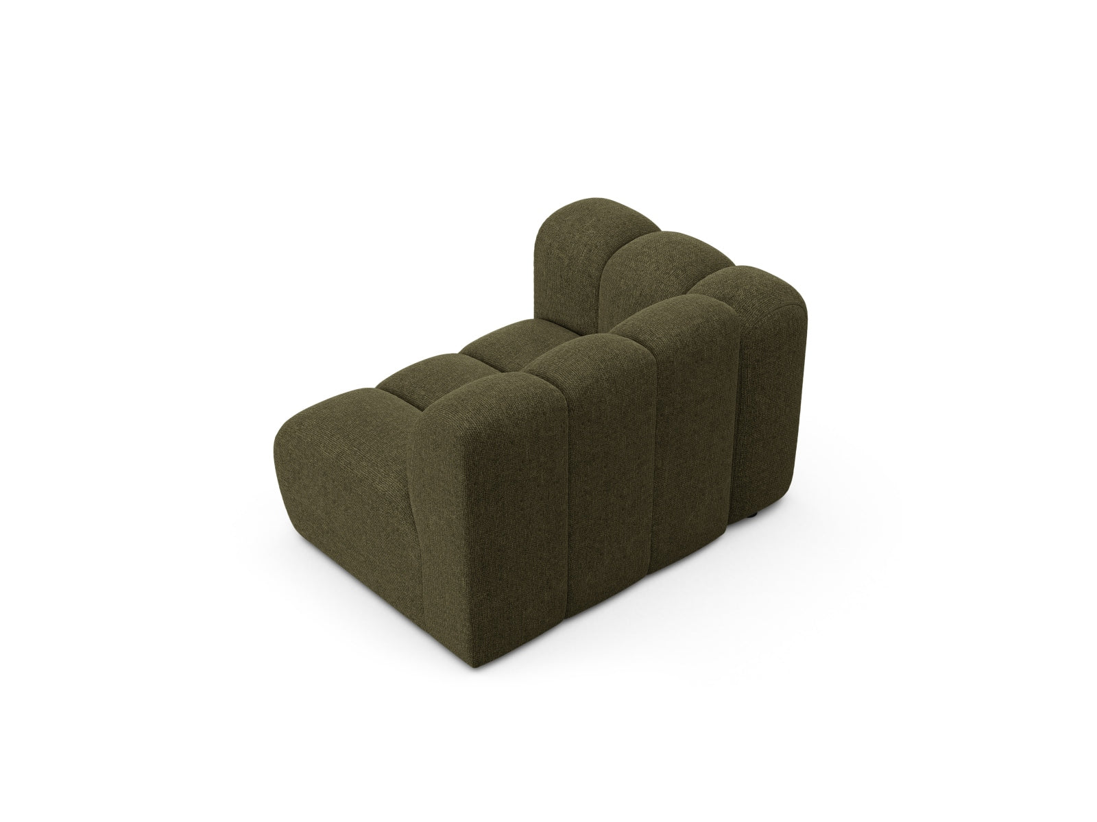 Lupine Modul links 1 Sitzer in Green präsentiert im Onlineshop von KAQTU Design AG. Modulares Sofa ist von Micadoni