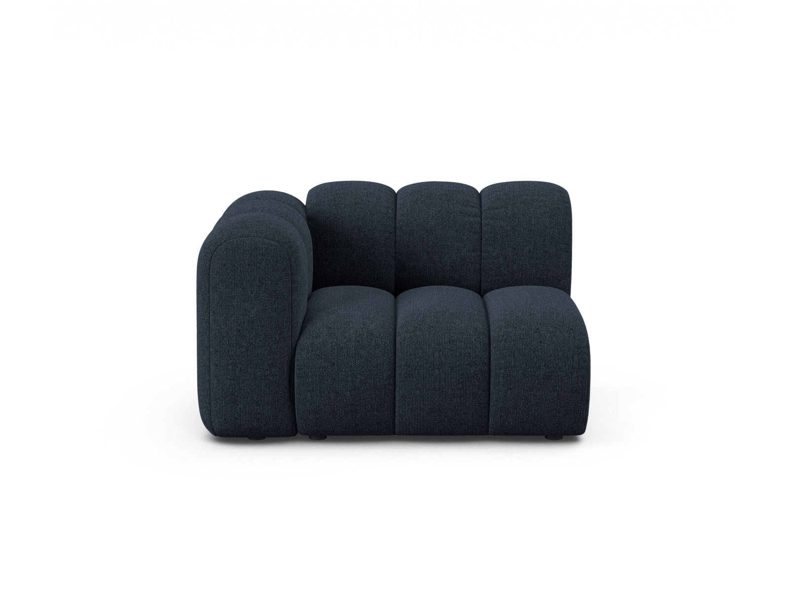 Lupine Modul links 1 Sitzer in Navy Blue präsentiert im Onlineshop von KAQTU Design AG. Modulares Sofa ist von Micadoni