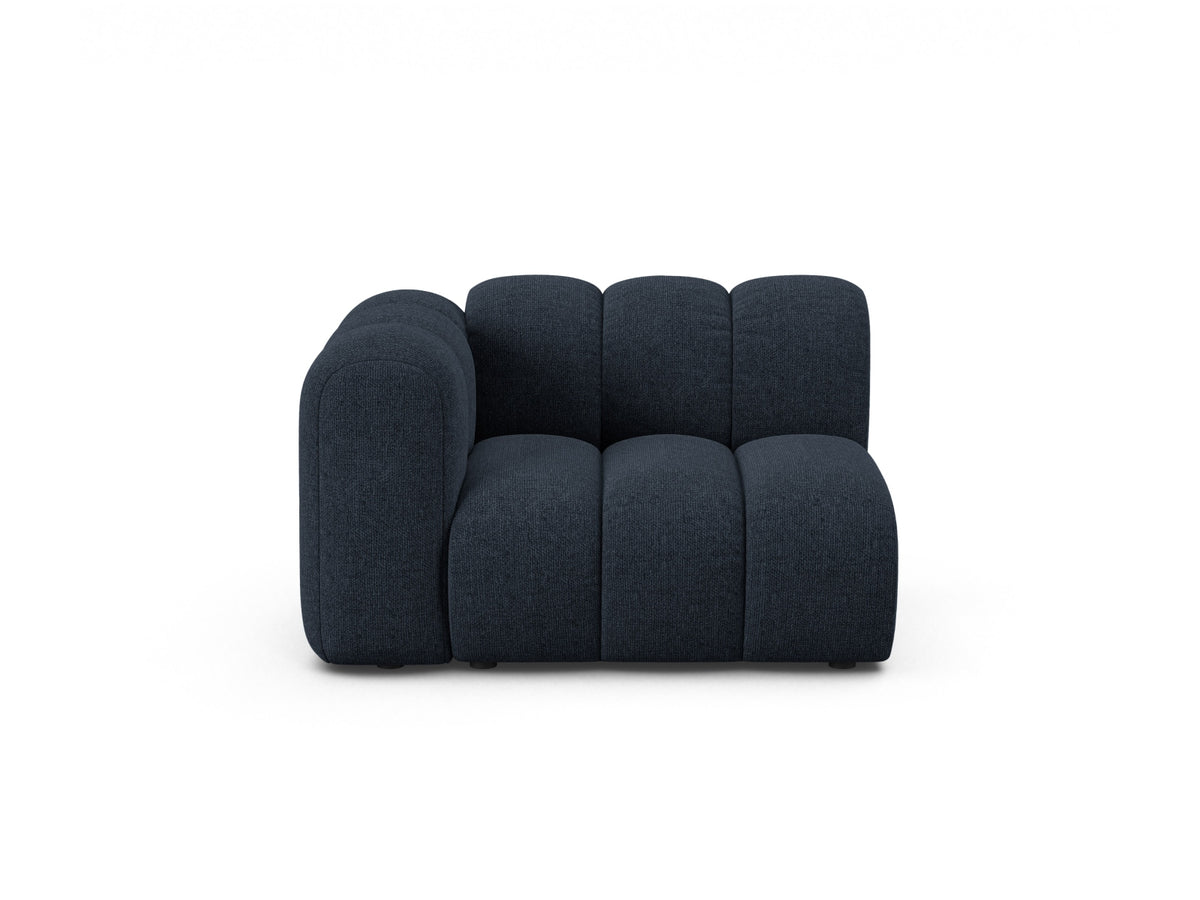 Lupine Modul links 1 Sitzer in Navy Blue-Eden präsentiert im Onlineshop von KAQTU Design AG. Modulares Sofa ist von Micadoni
