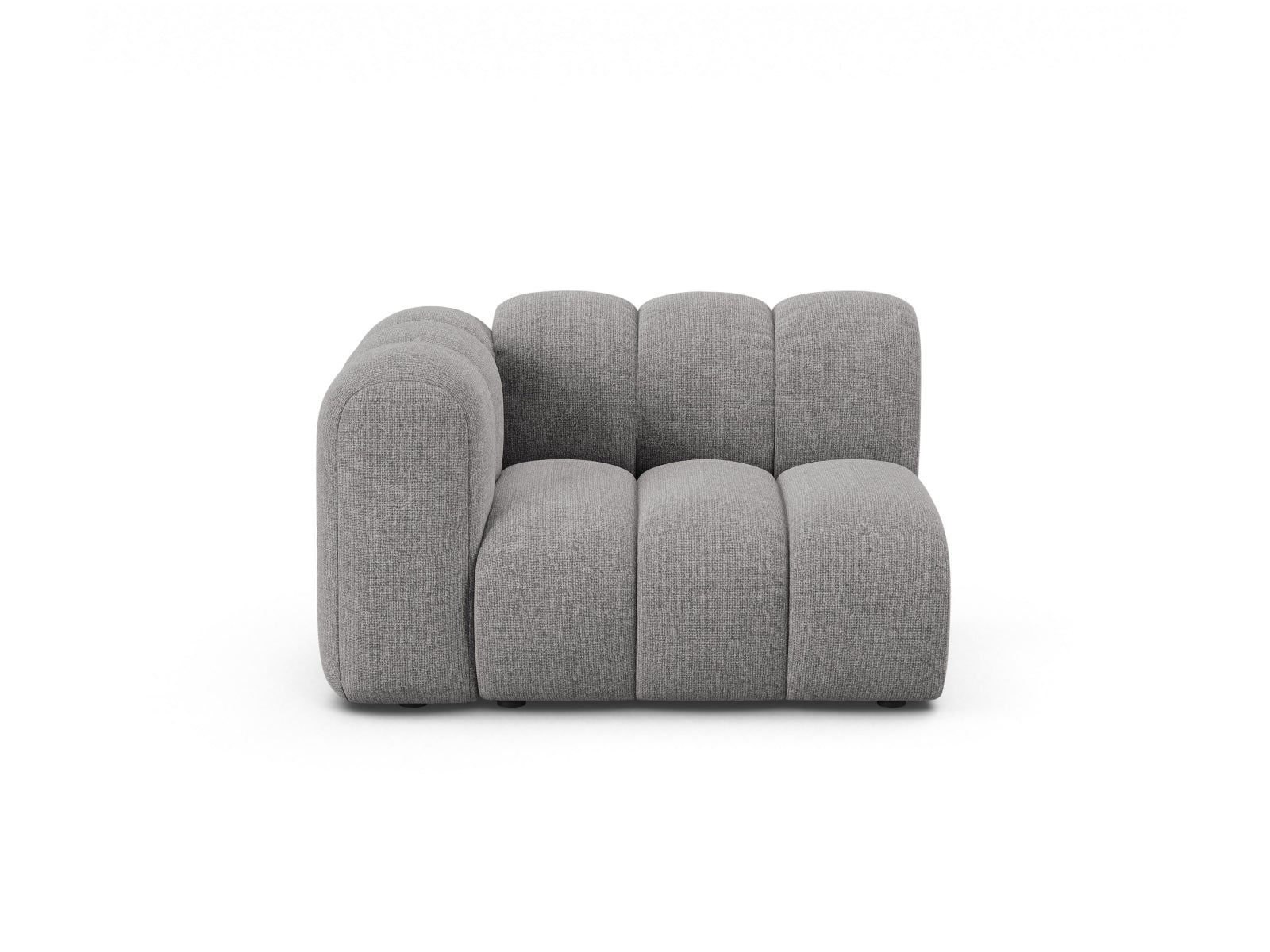 Lupine Modul links 1 Sitzer in Light Grey präsentiert im Onlineshop von KAQTU Design AG. Modulares Sofa ist von Micadoni