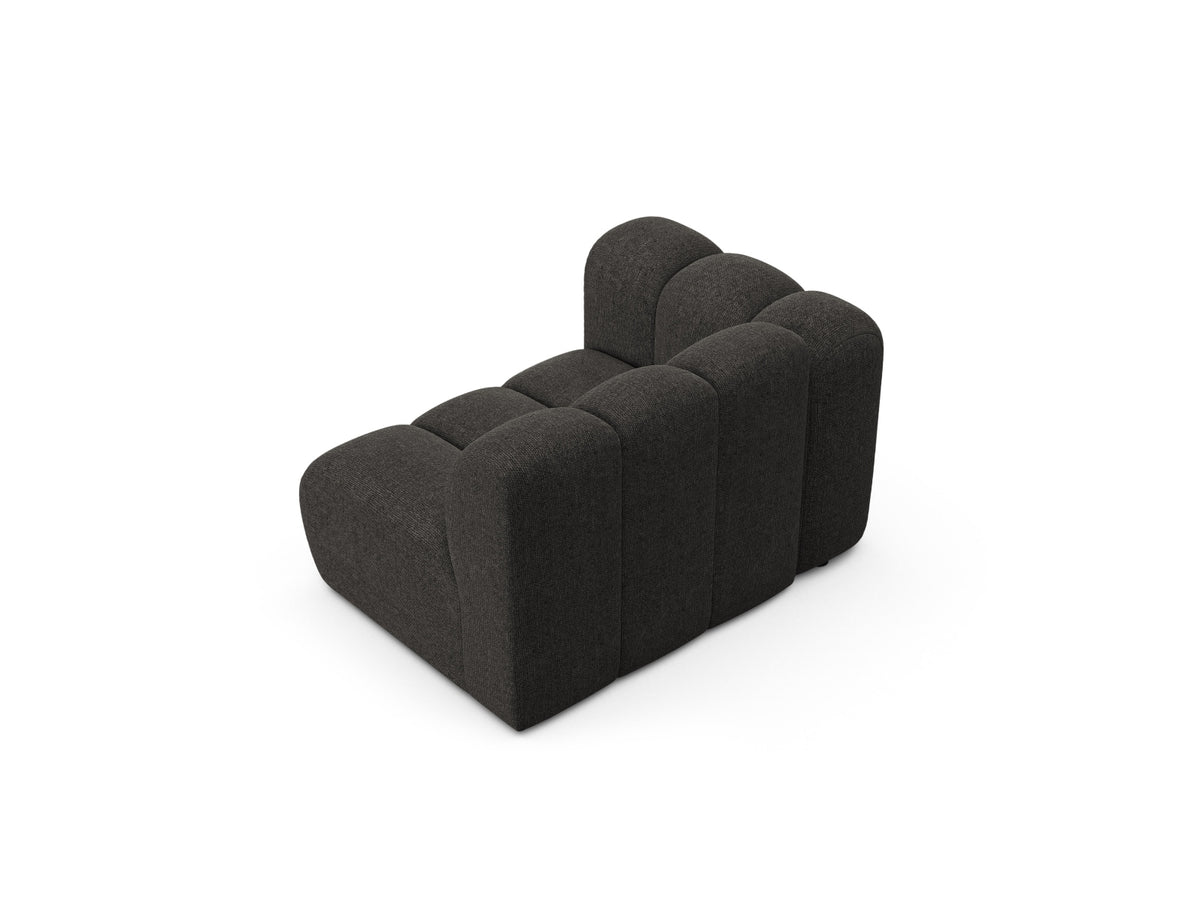 Lupine Modul links 1 Sitzer in Dark Grey-Eden präsentiert im Onlineshop von KAQTU Design AG. Modulares Sofa ist von Micadoni
