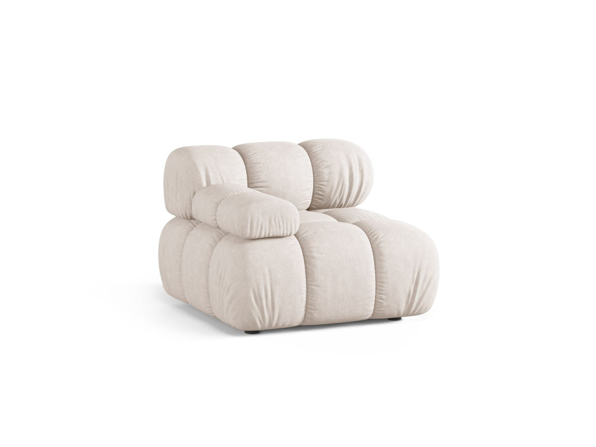 1-Sitzer Modul links Bellis in Beige-Liberty präsentiert im Onlineshop von KAQTU Design AG. Modulares Sofa ist von Micadoni