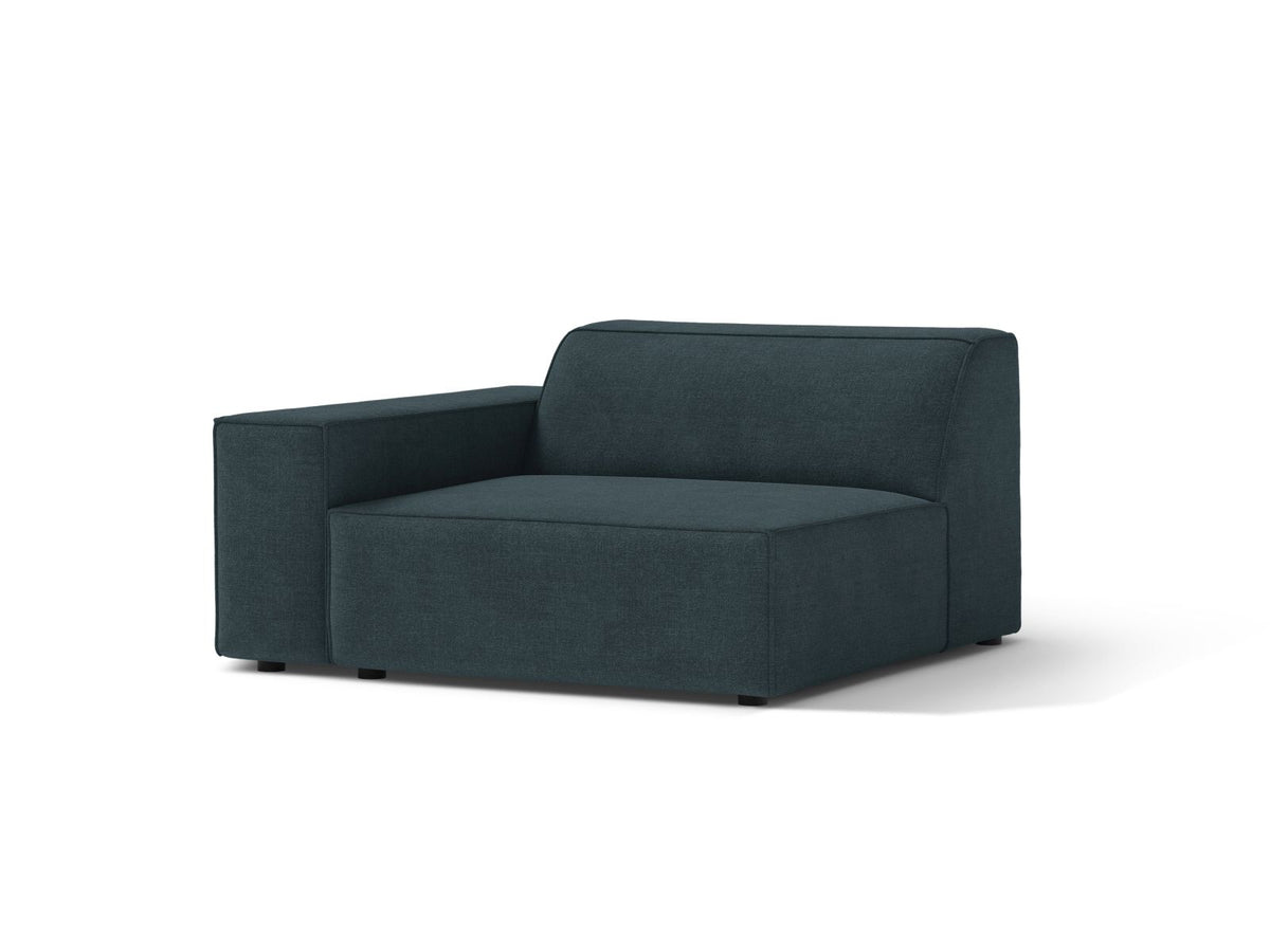1-Sitzer Modul links Jodie in Deep Petrol-Liberty präsentiert im Onlineshop von KAQTU Design AG. Modulares Sofa ist von Micadoni