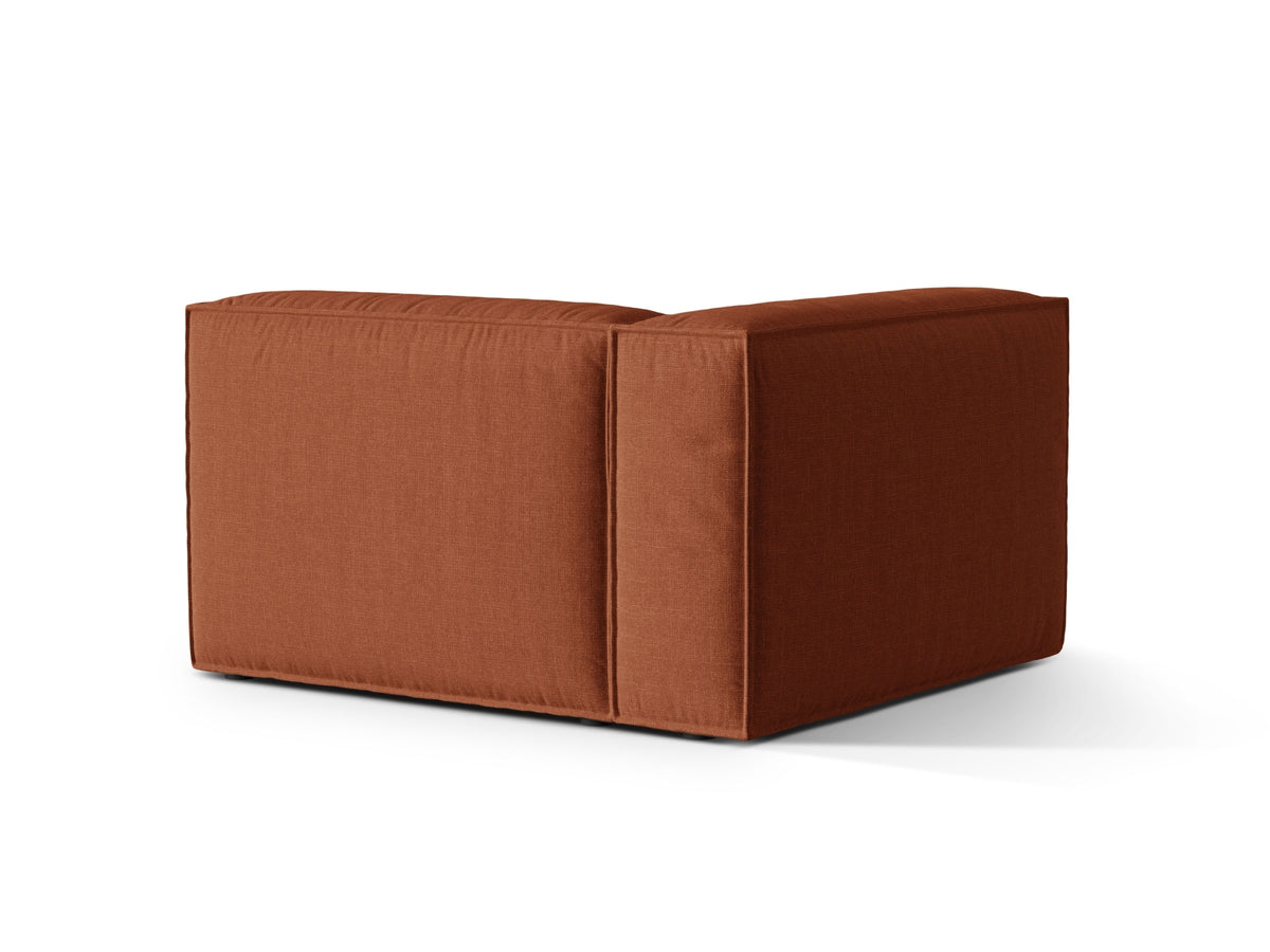 1-Sitzer Modulares Sofa links Nuria in Brick-Liberty präsentiert im Onlineshop von KAQTU Design AG. Modulares Sofa ist von Micadoni
