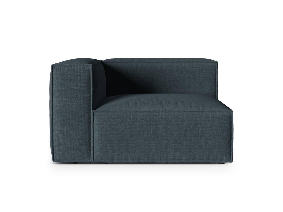 1-Sitzer Modulares Sofa links Nuria in Deep Petrol-Liberty präsentiert im Onlineshop von KAQTU Design AG. Modulares Sofa ist von Micadoni