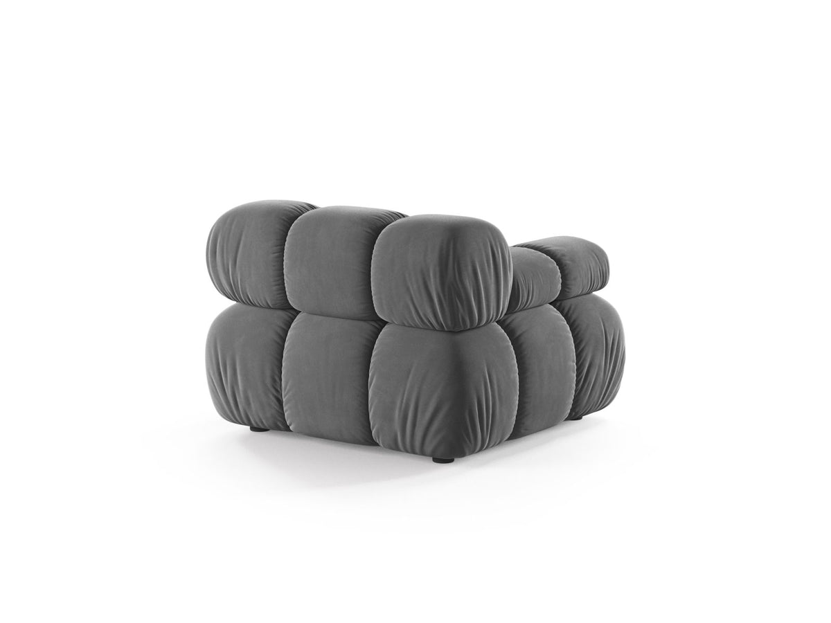 1-Sitzer Modul links Bellis in Light Grey-Venus präsentiert im Onlineshop von KAQTU Design AG. Modulares Sofa ist von Micadoni