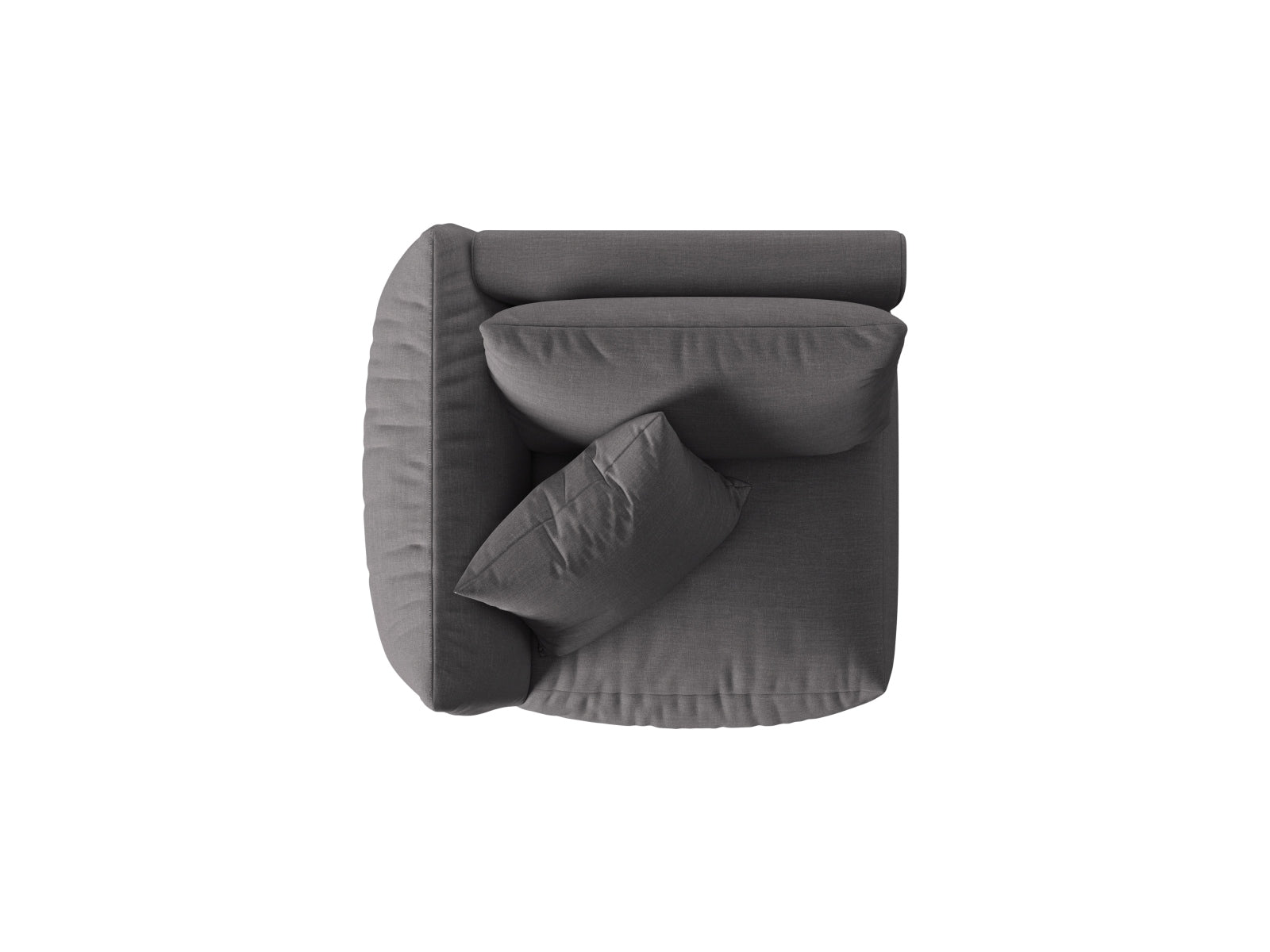 Chris Modul links 1 Sitzer in Sand-LINS präsentiert im Onlineshop von KAQTU Design AG. Modulares Sofa ist von Micadoni