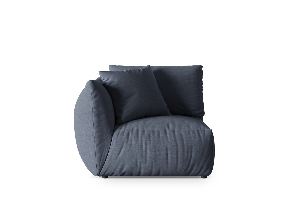 Chris Modul links 1 Sitzer in Light Green-LINS präsentiert im Onlineshop von KAQTU Design AG. Modulares Sofa ist von Micadoni