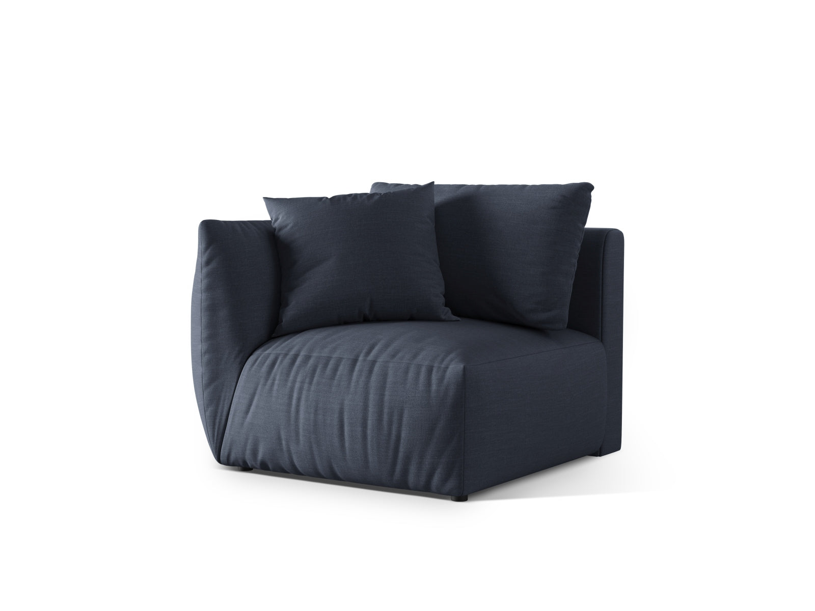 Chris Modul links 1 Sitzer in Light Green-LINS präsentiert im Onlineshop von KAQTU Design AG. Modulares Sofa ist von Micadoni