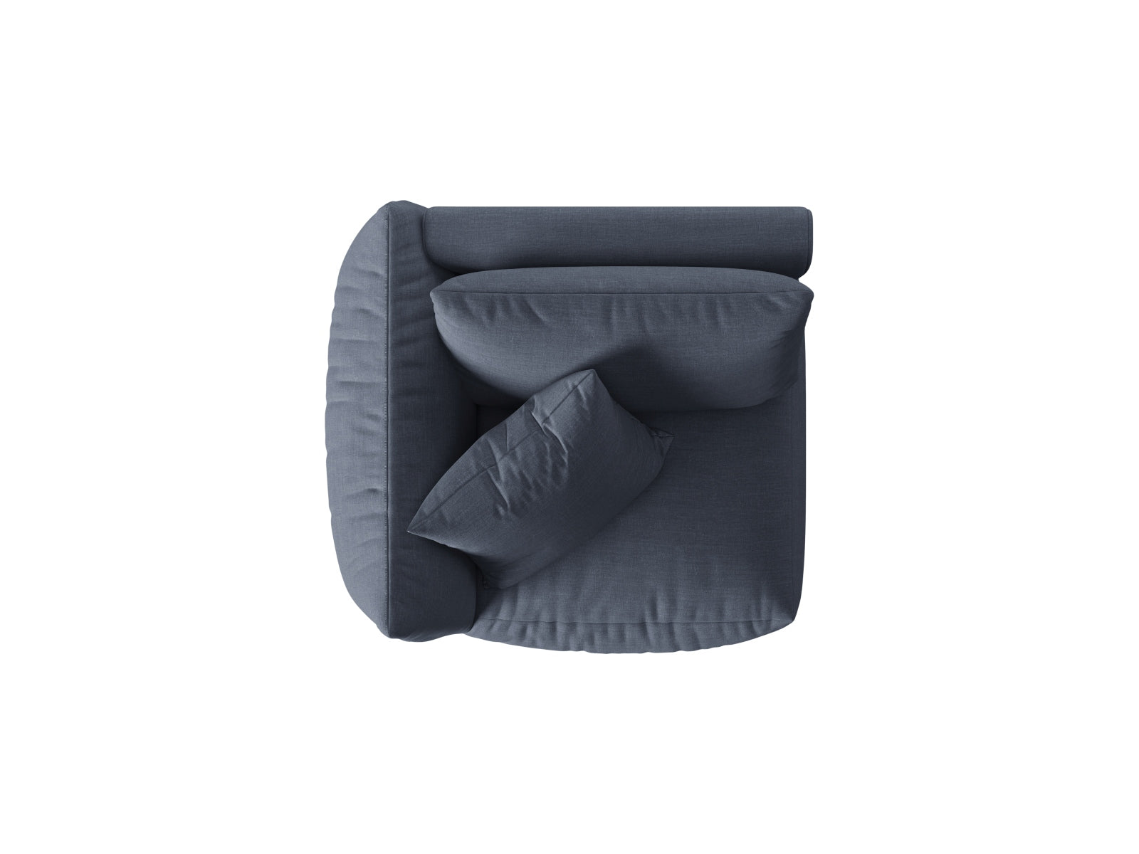 Chris Modul links 1 Sitzer in Light Green-LINS präsentiert im Onlineshop von KAQTU Design AG. Modulares Sofa ist von Micadoni