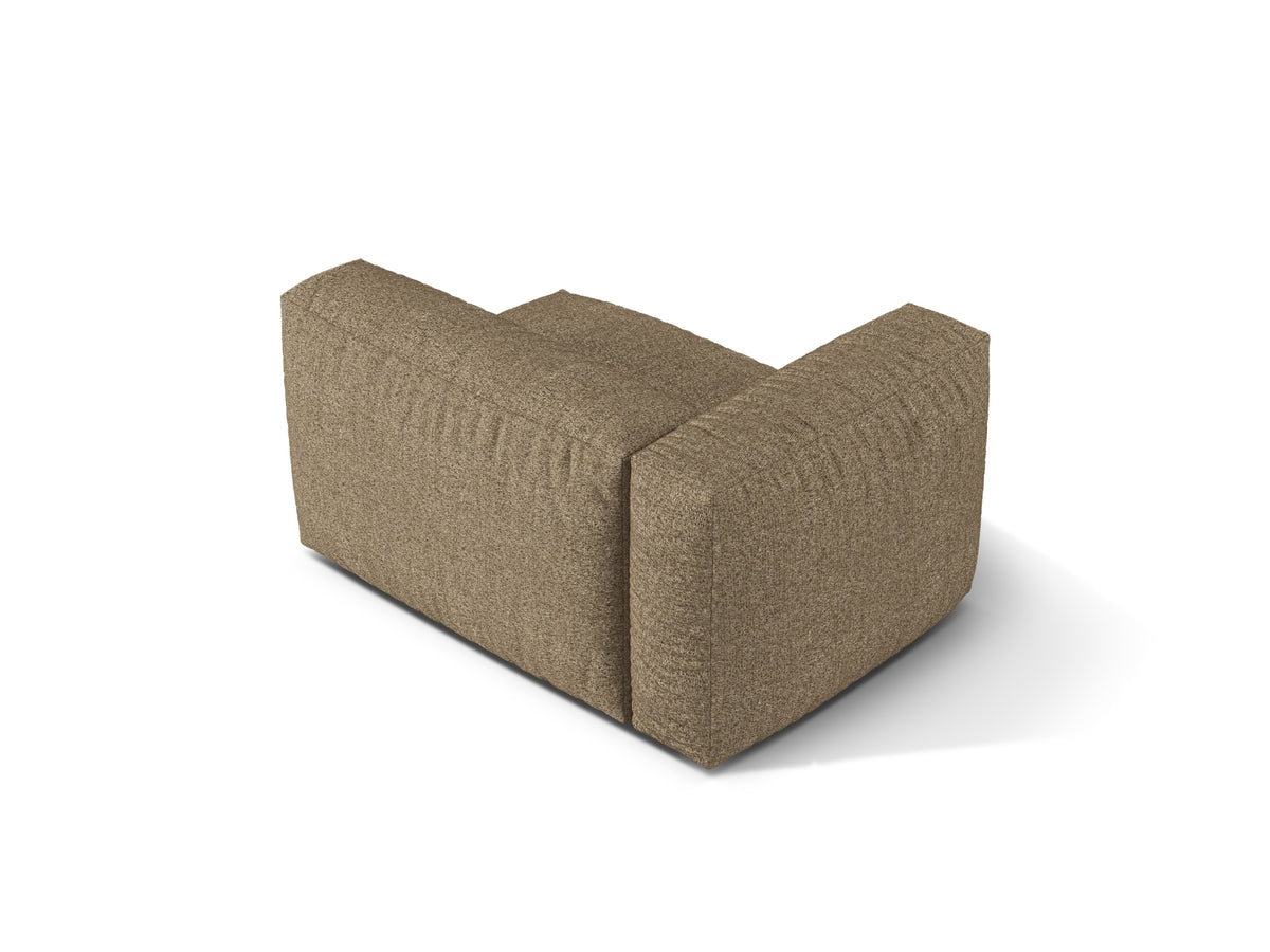 1-Sitzer Sofa Martina Wide links in Cappuccino-Monet präsentiert im Onlineshop von KAQTU Design AG. Modulares Sofa ist von Micadoni