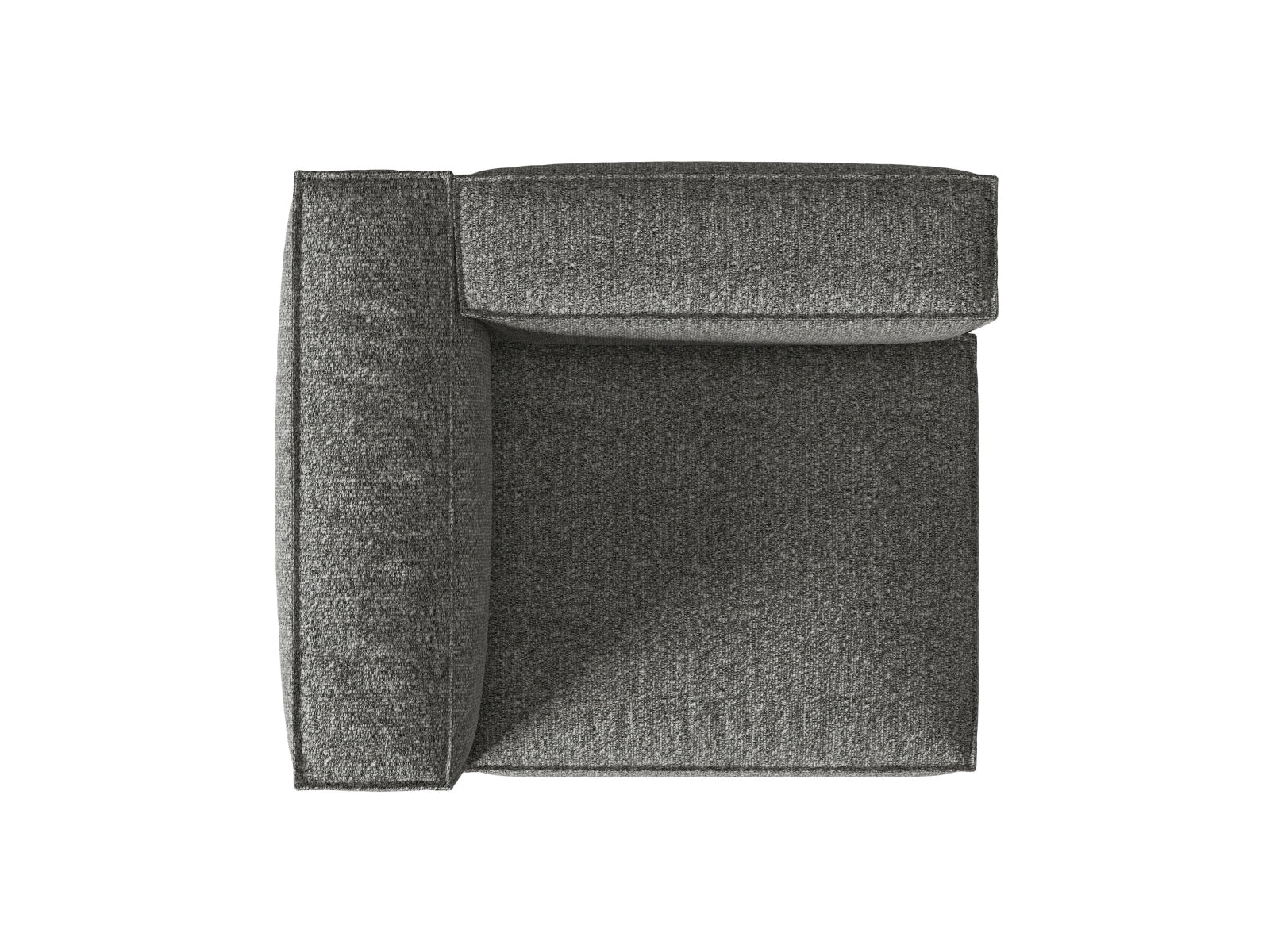 Erleben Sie das Nuria Boucle 1-Sitzer Sofa links von Micadoni – stilvolles, modulares Design für modernen Komfort und individuelle Raumgestaltung.